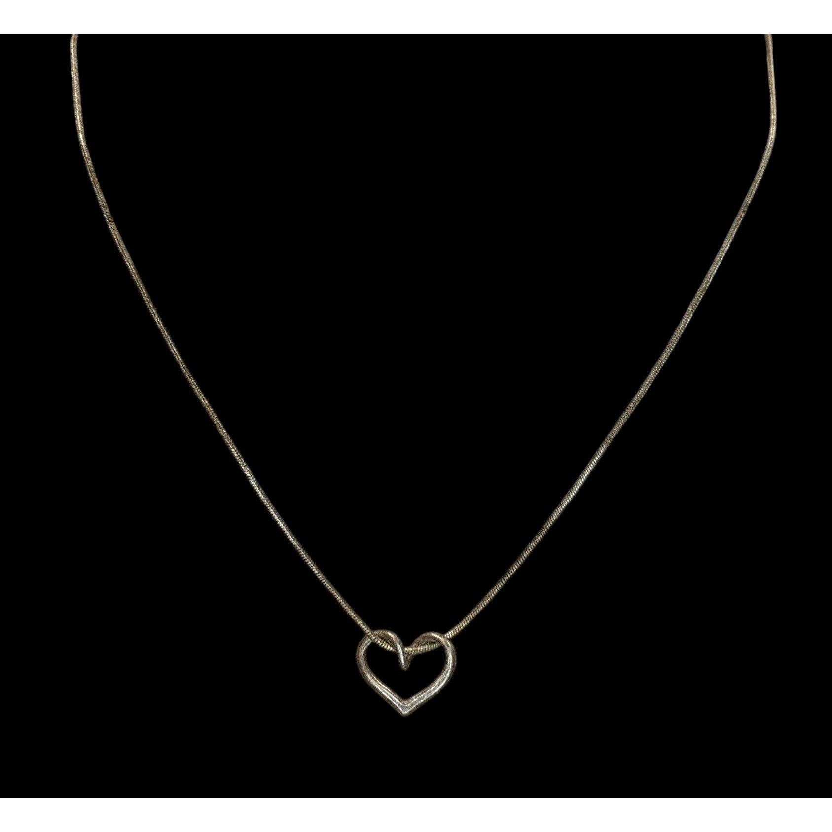Other Minimalist Infinity Open Heart Pendant Necklace With Lobster Size ONE SIZE - 6 Thumbnail
