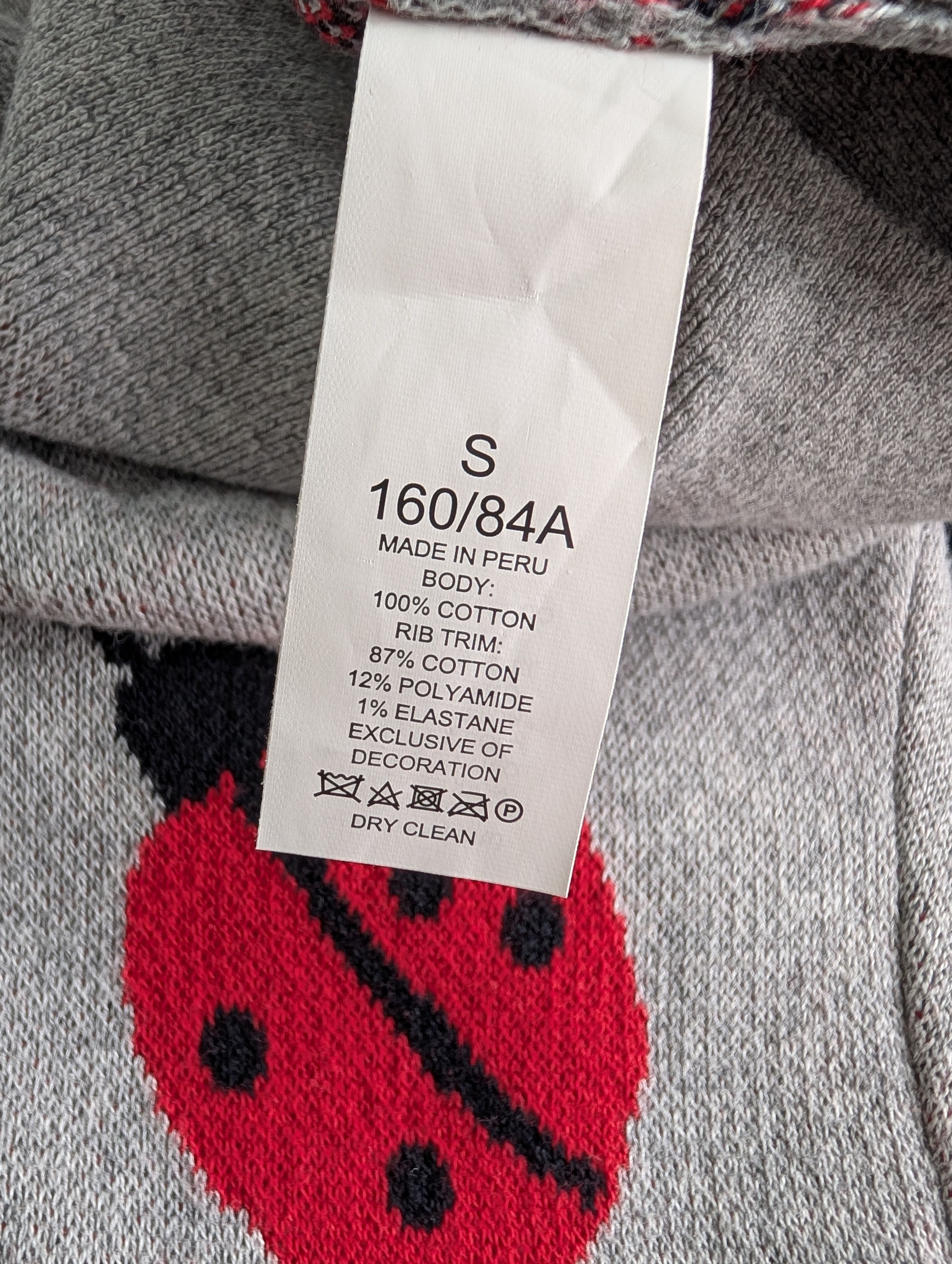 Kate Spade Kate Spade Grey Ladybug Mid Sleeve Jumper Size S / US 4 / IT 40 - 6 Thumbnail