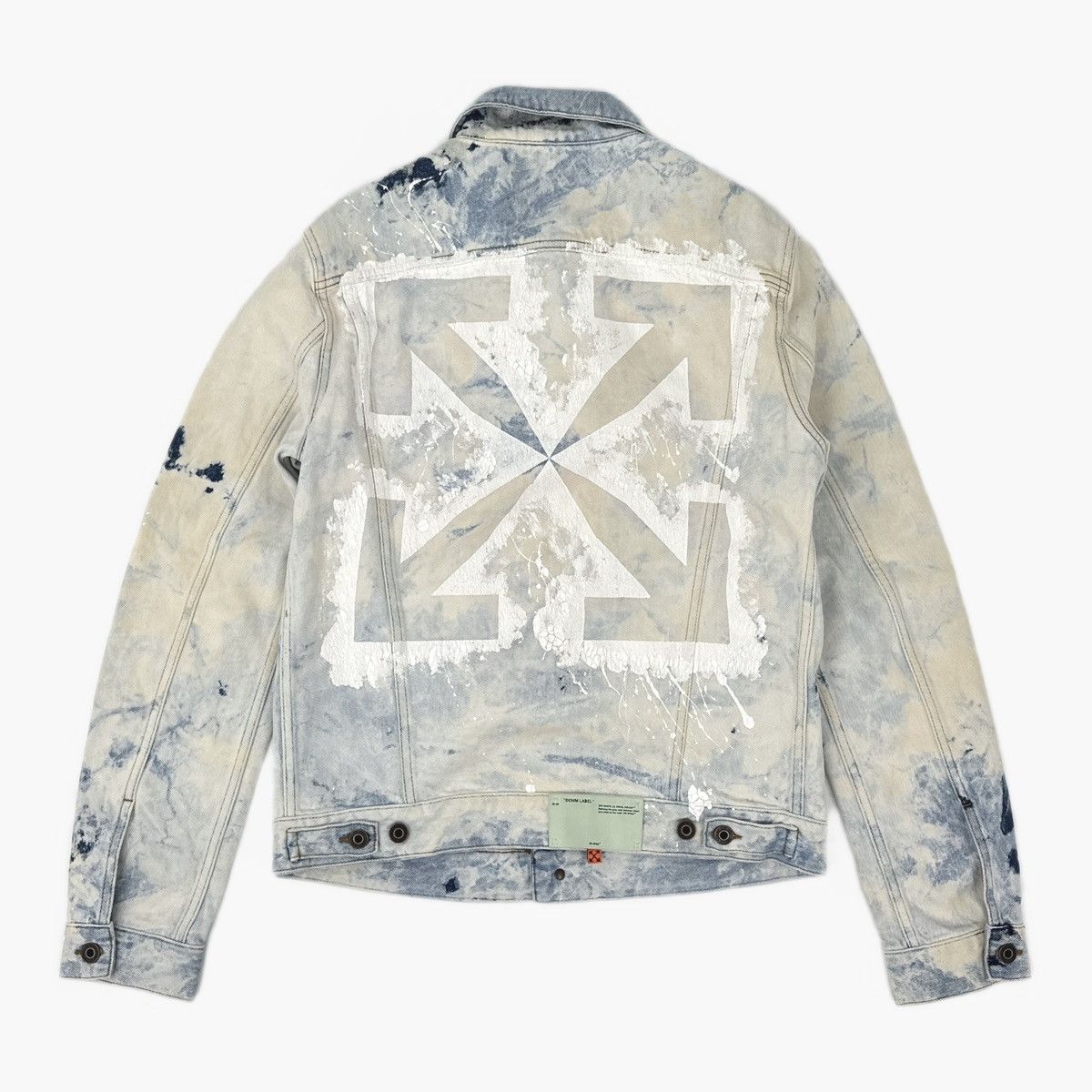 Off-White Off-White Arrow Slim Jeans Jacket Size US L / EU 52-54 / 3 - 2 Thumbnail
