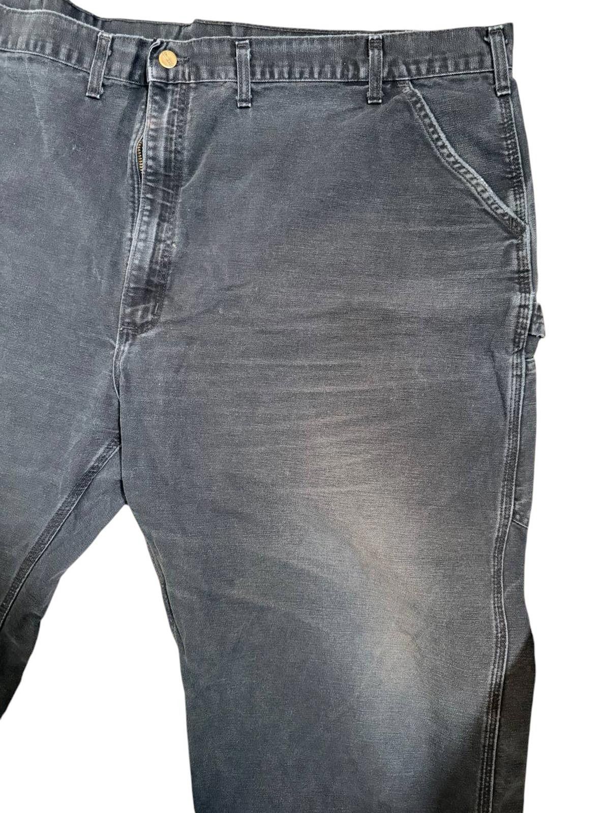 Carhartt Vintage Carhartt Carpenter Pants — Black/Charcoal 52×32 Size US 44 / EU 60 - 4 Thumbnail