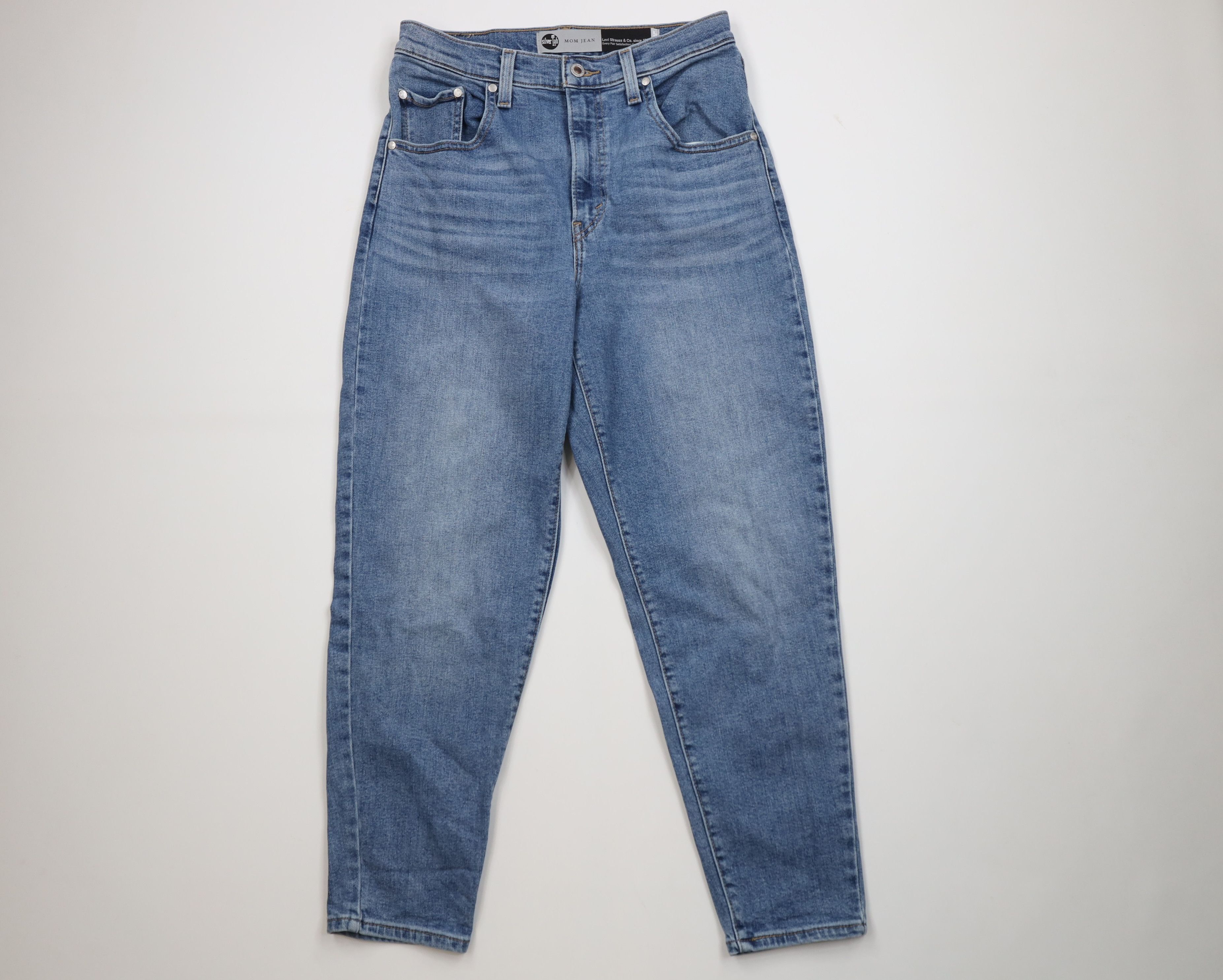 Levi's Vintage Y2K Levis Silvertab High Waisted Mom Jeans Blue Size 29" - 1 Thumbnail