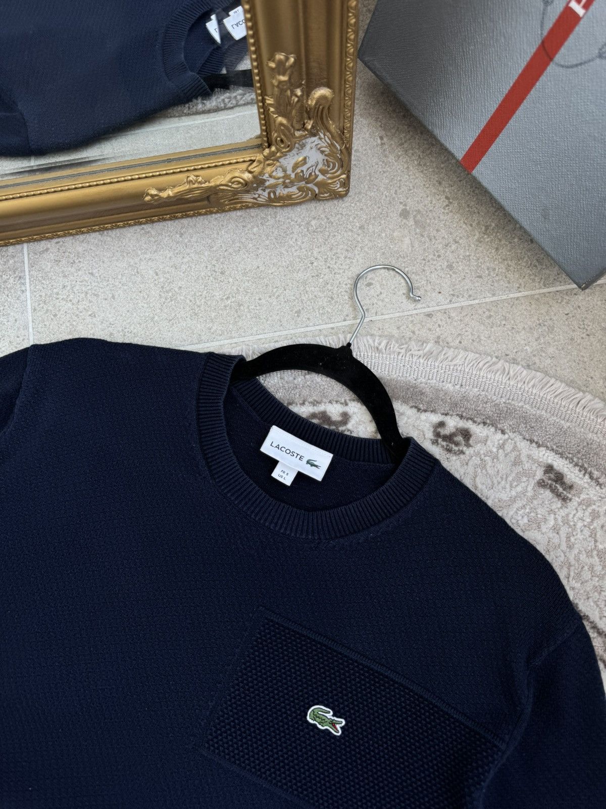 Lacoste Rare Vintage Lacoste Sweater Sweatshirt Hype Size US L / EU 52-54 / 3 - 2 Thumbnail