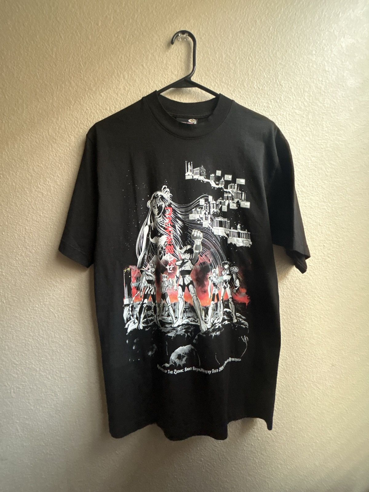 Anime Custom 1 of 1 Heresy Tee Knights Of The Zodiac SMALL Size US S / EU 44-46 / 1 - 1 Thumbnail