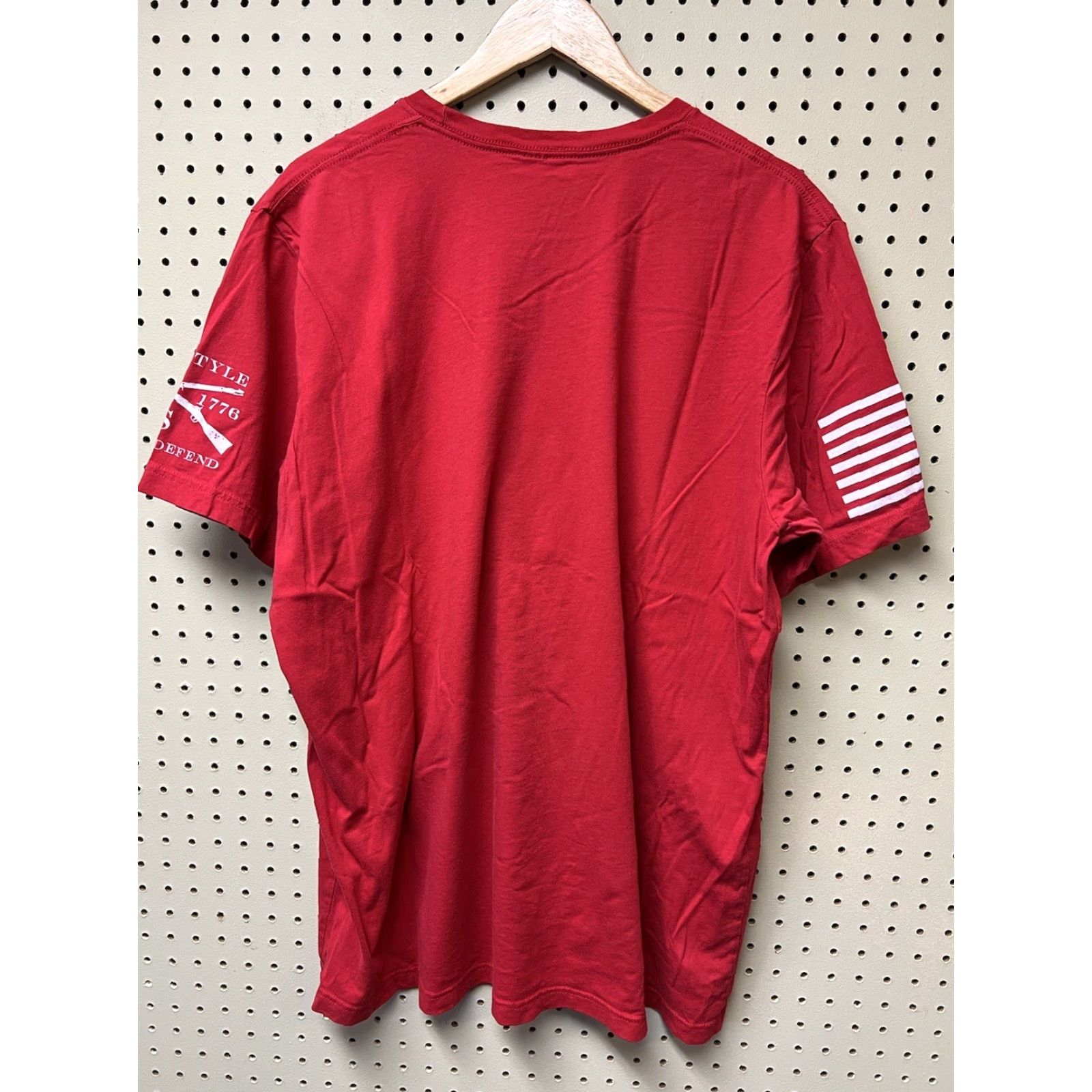 Vintage Grunt Style T-Shirt Unisex Adults 2XL Red Grip Jingle These Cotton Jersey Crew Neck Short Sleeve Military Graphic Print Vintage No Size US XXL / EU 58 / 5 - 2 Thumbnail