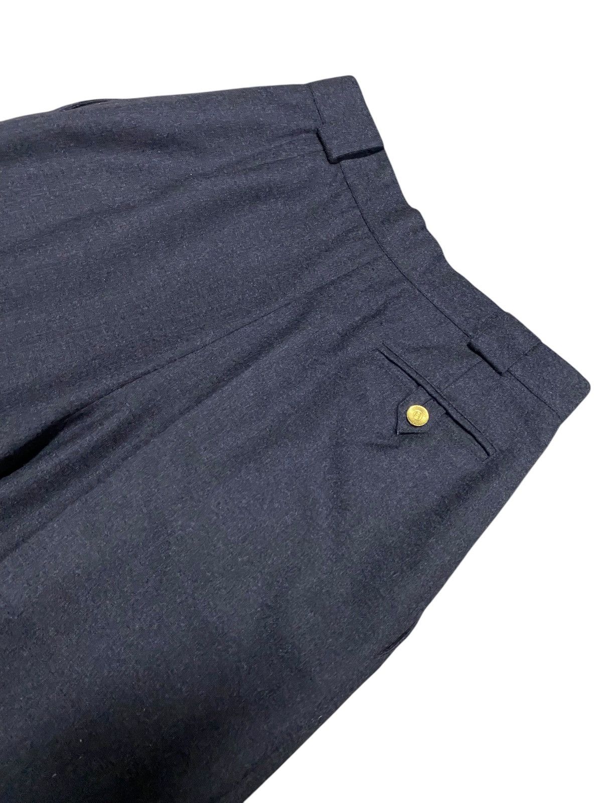 Chanel Vintage Chanel 17029160 Pantalon Laine Pant Size 27" / US 4 / IT 40 - 6 Thumbnail