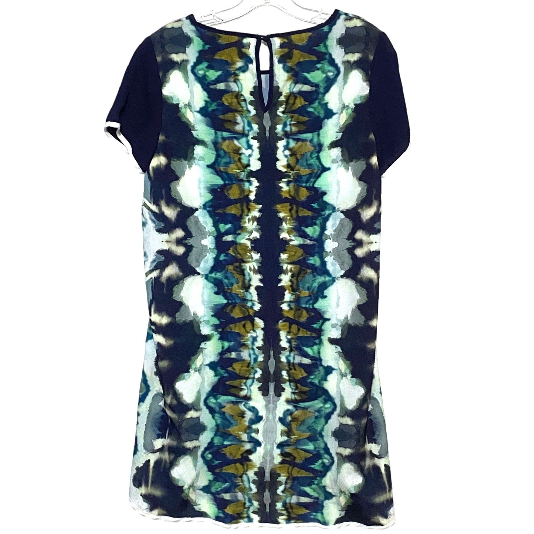 Vintage Greylin Dress S Forest Fairy Grunge Boho Art To Wear Tie Dye Whimsy Dress Short Sleeves Pullover A-Line Pattern Tie Dye Womens S Blue Size S / US 4 / IT 40 - 3 Thumbnail