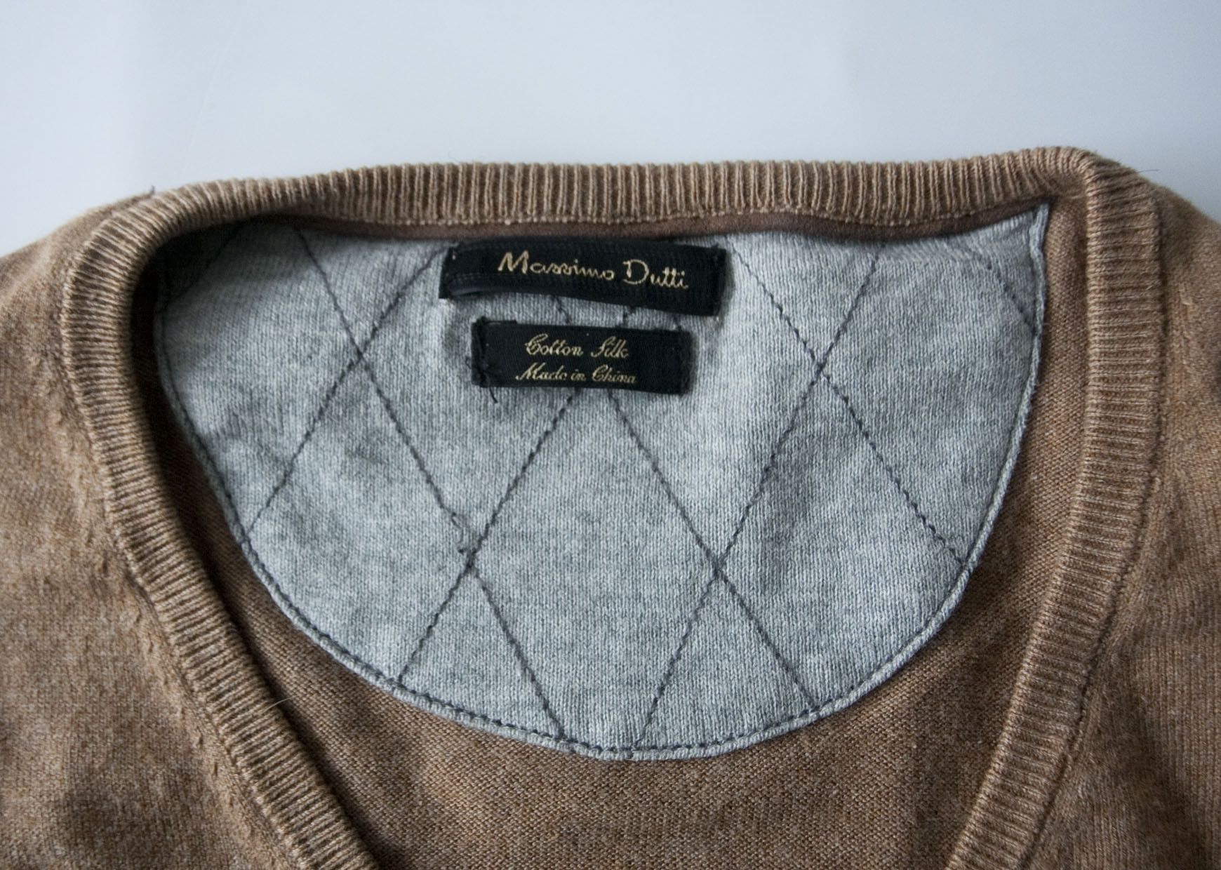 Massimo Dutti Massimo Dutti Sweater Cotton /Silk Size L Brown Size US L / EU 52-54 / 3 - 5 Thumbnail