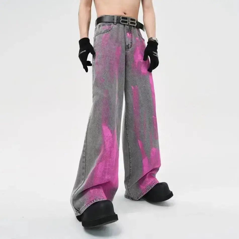 Japanese Brand vibe vintage hipster wasteland style coated jeans Size US 32 / EU 48 - 5 Thumbnail
