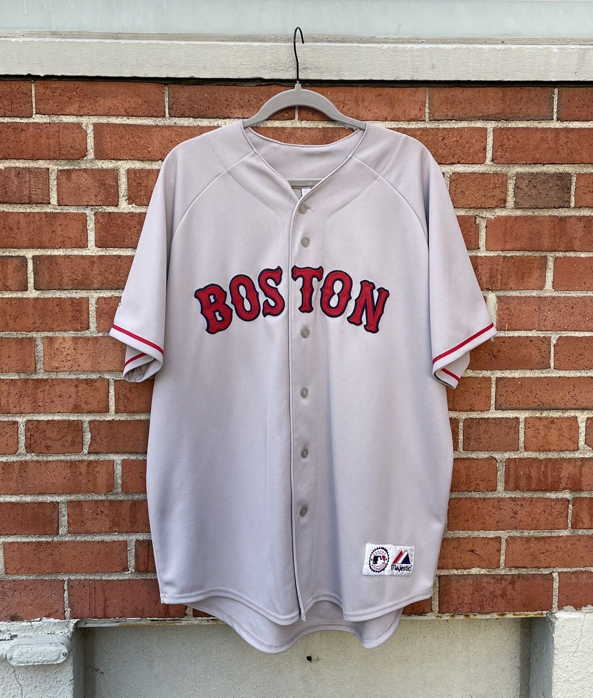 Majestic Authentic MLB Boston Red Sox #34 David Ortiz Jersey