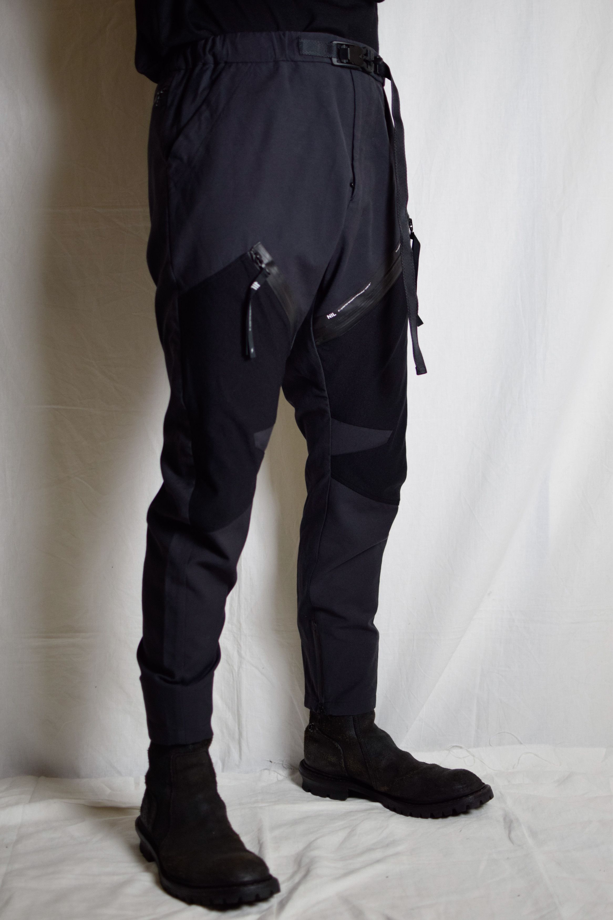 Julius Nilos AW20 Asymmetrical Track Pants - 720PAM2 Size US 32 / EU 48 - 4 Thumbnail