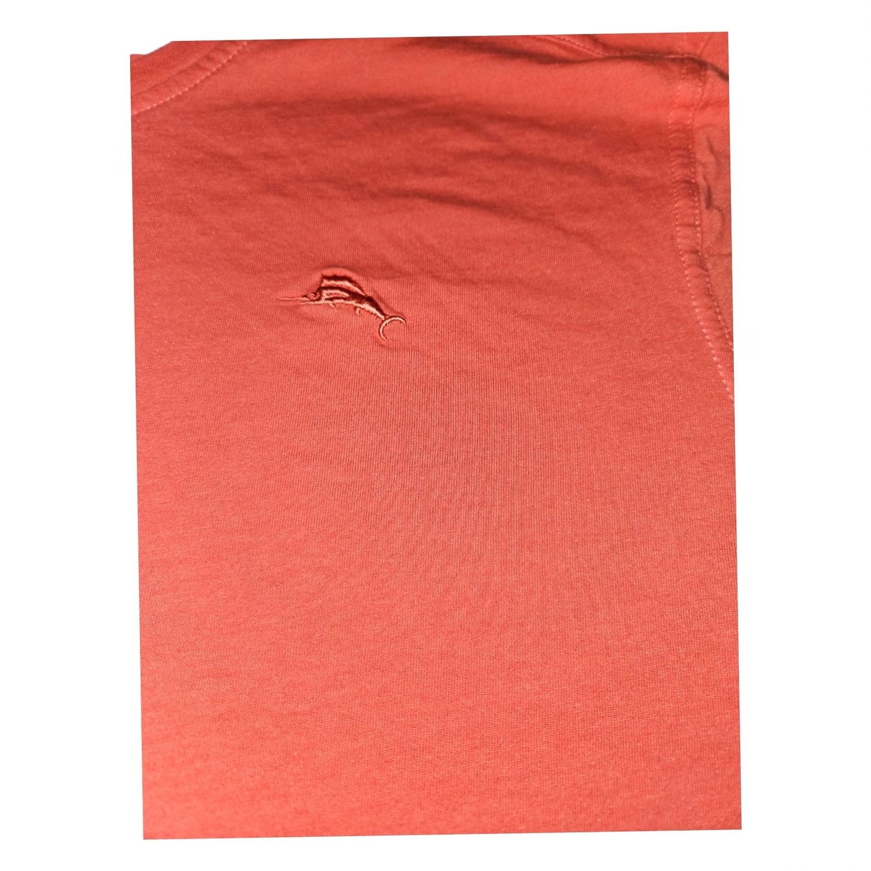 Tommy Bahama VINTAGE Tommy Bahama Shirt XL Men's Short Sleeve Orange Embroidered Logo Casual Vacation Size US XL / EU 56 / 4 - 4 Thumbnail