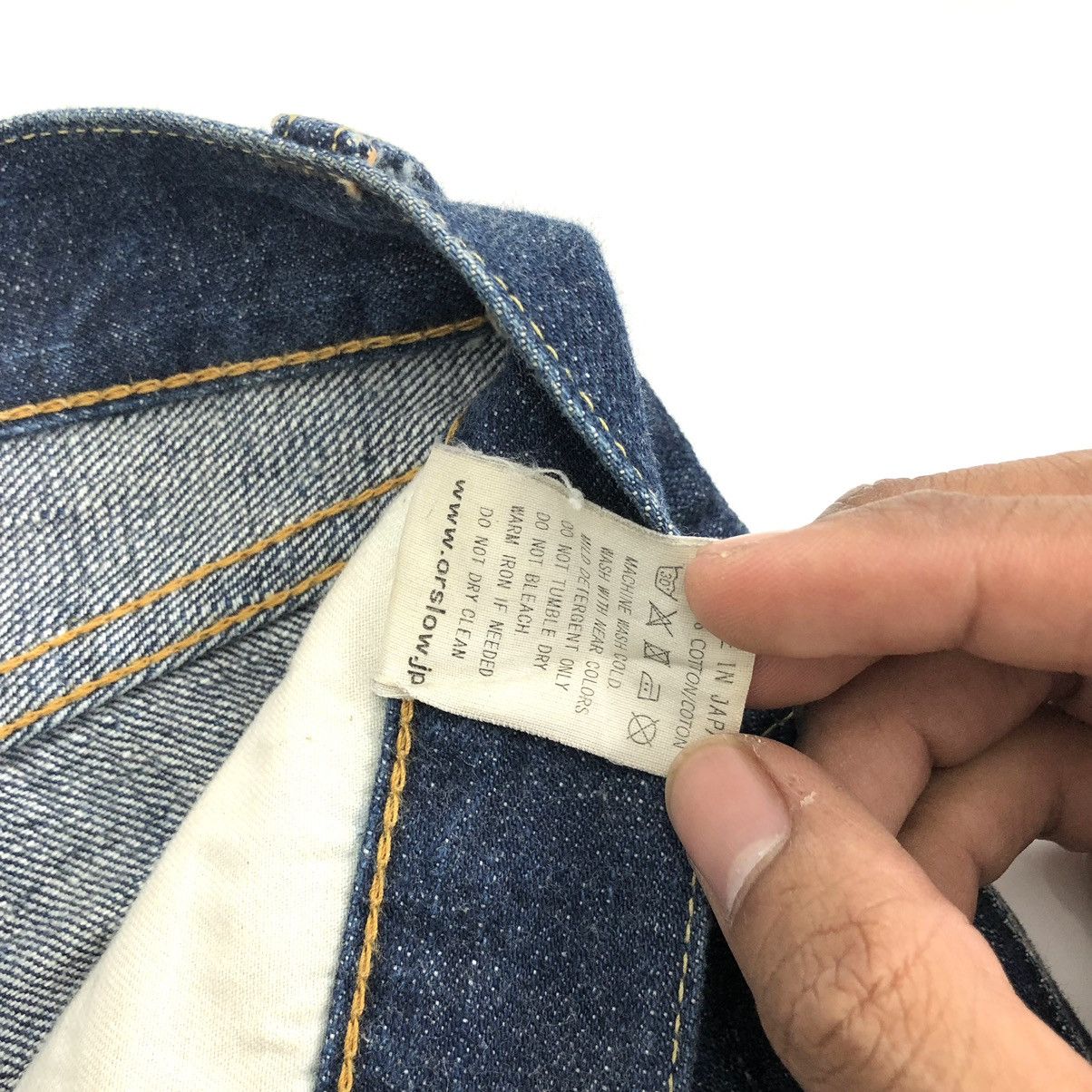 Japanese Brand × Orslow Vintage OrSlow 107 Selvedge Jeans Size US 30 / EU 46 - 12 Thumbnail