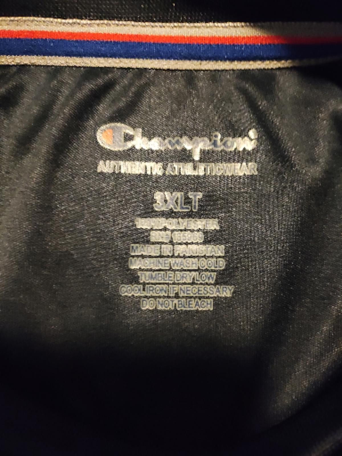 Champion Champion Men's Navy Blue Short Sleeve Activewear Size 3XL Size US XXL / EU 58 / 5 - 7 Thumbnail