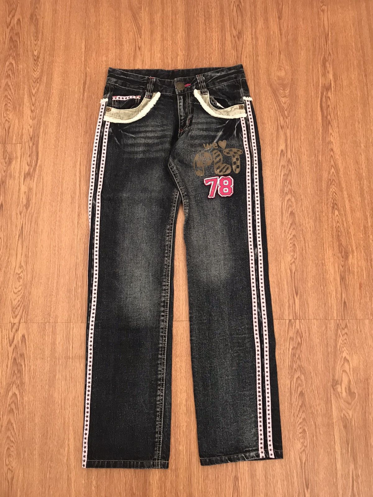Hysteric Glamour Y2K style P Latte Size 29" - 1 Thumbnail