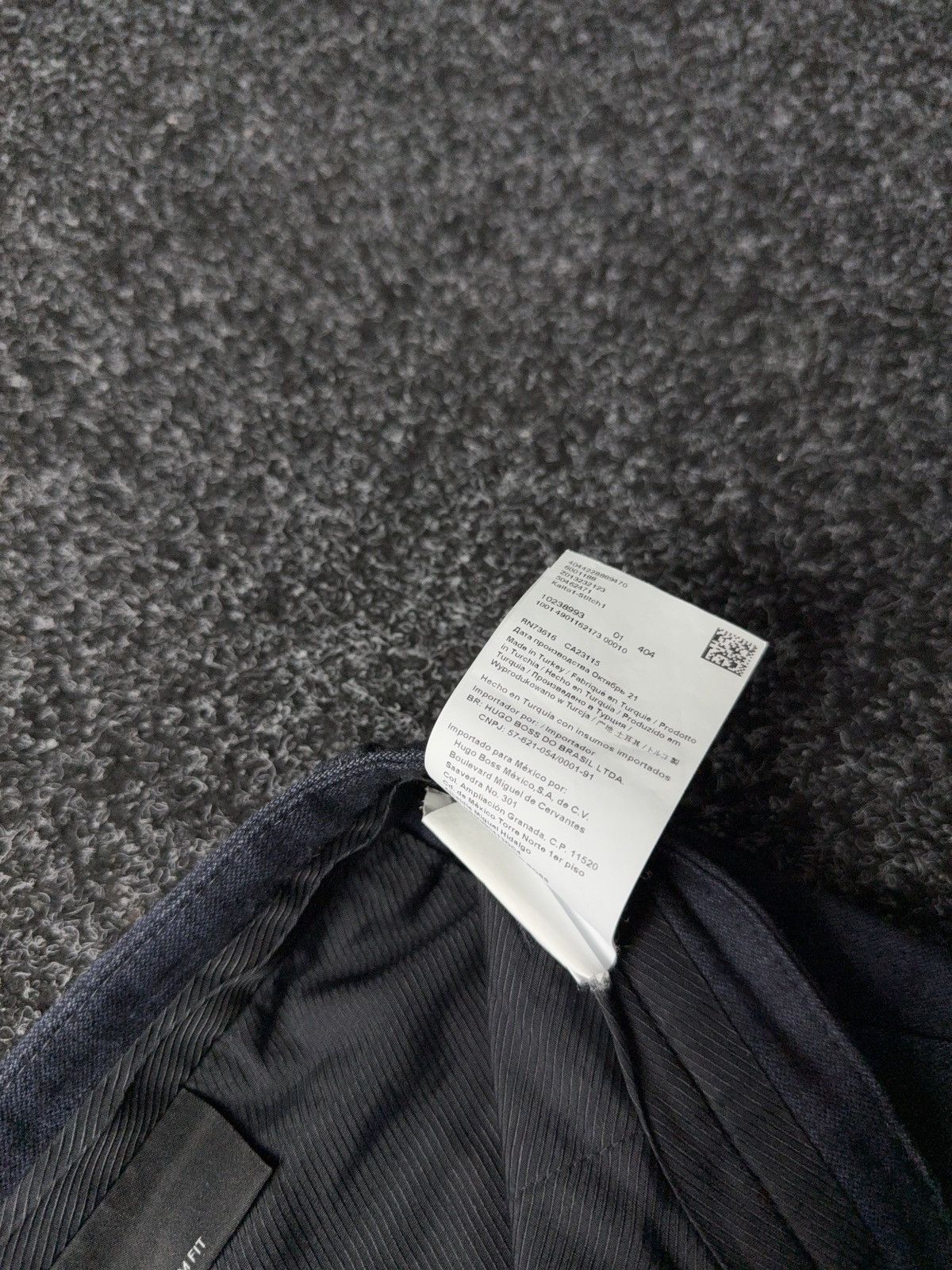 Hugo Boss Vintage 00s Y2K Hugo BOSS Designer Retro Luxury pants Size US 30 / EU 46 - 7 Thumbnail