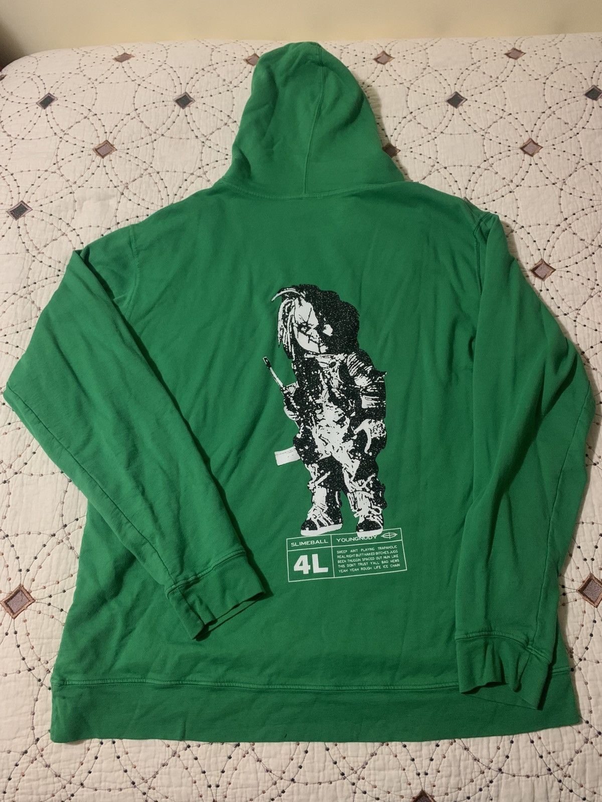 Other Young Nudy Slimeball Hoodie Official Merch Size US XXL / EU 58 / 5 - 3 Thumbnail