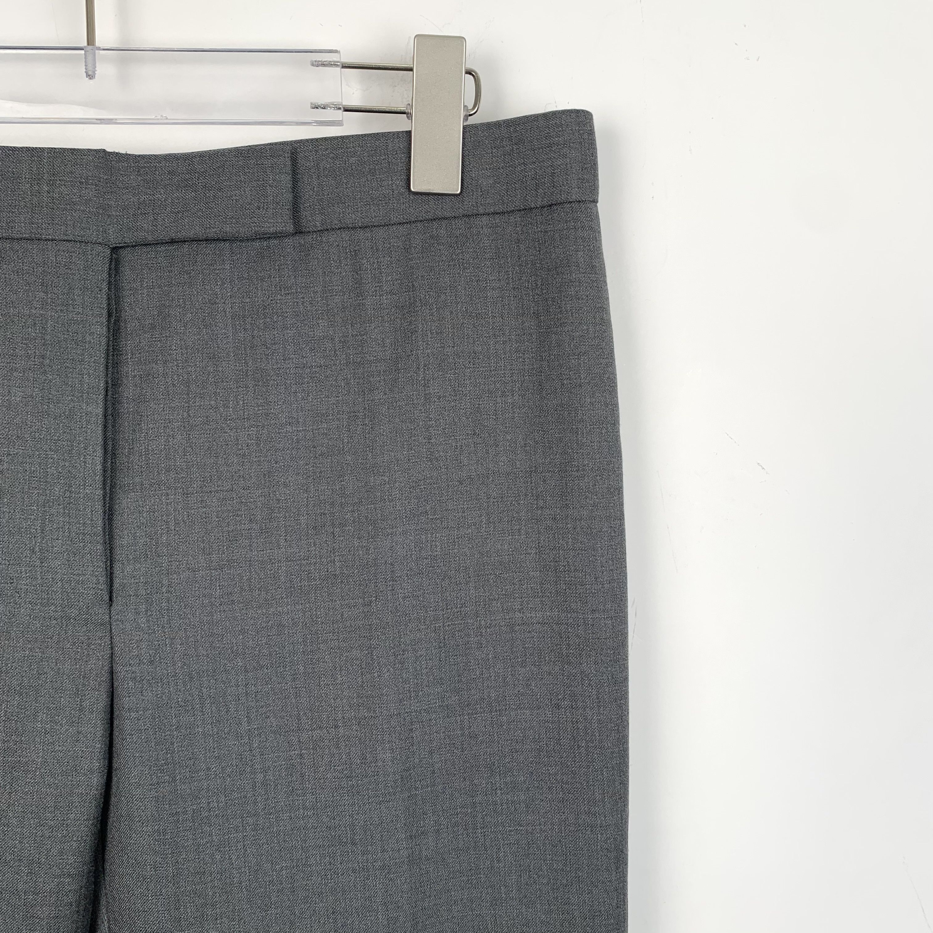 Thom Browne Thom Browne Wool Trousers in Dark Grey (Size L) Size 44L - 6 Thumbnail