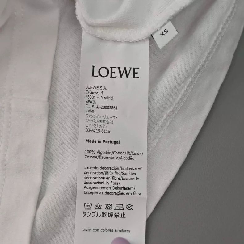 Loewe loewe white short sleeves 2504-Nextarrow Size US XS / EU 42 / 0 - 6 Thumbnail