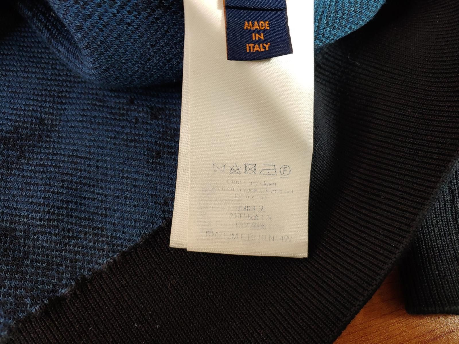 Louis Vuitton Louis Vuitton Damier Salt Sweater in Blue/Black Size US M / EU 48-50 / 2 - 7 Thumbnail