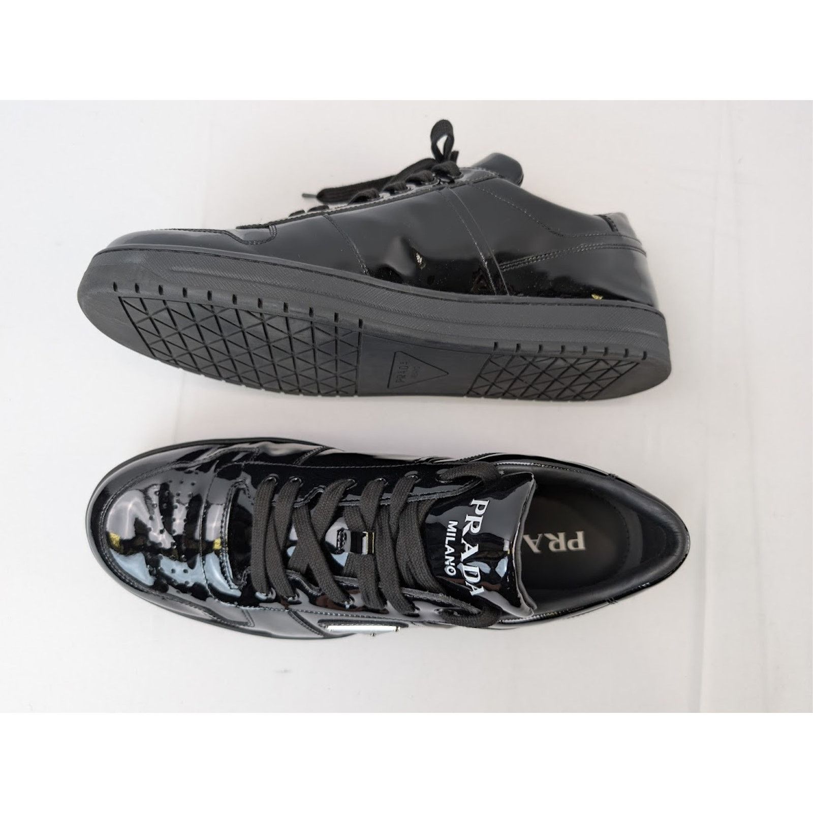 Prada o1rshd1 Calzature Uomo Low-Top Sneakers in Nero Size US 9 / EU 42 - 2 Thumbnail