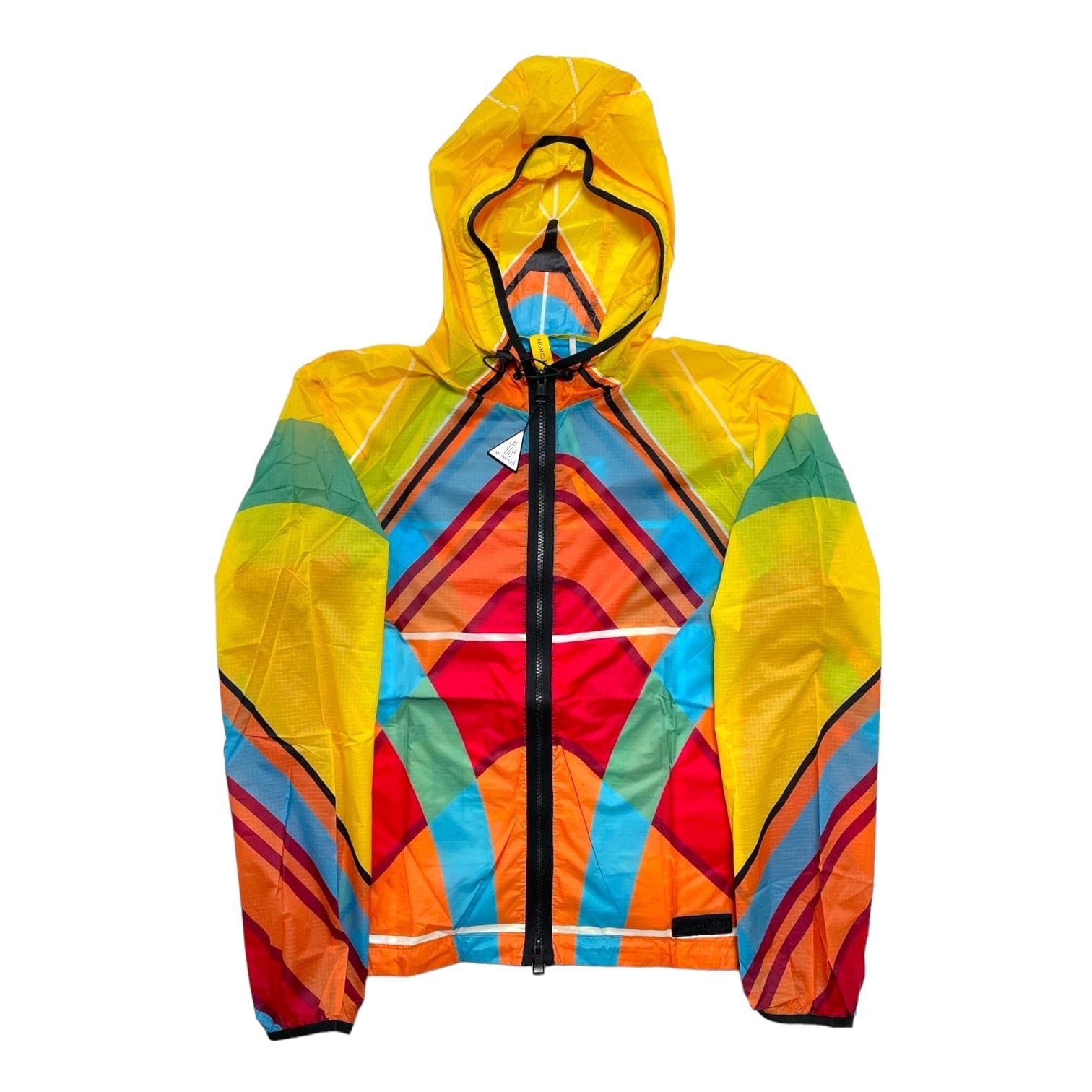 Genius Spinner Kite Print Windbreaker Jacket Multicolor