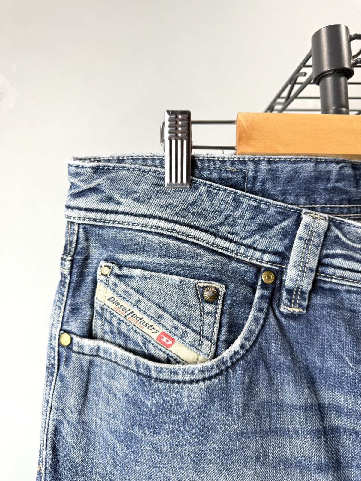 Diesel Vintage Diesel Larkee Gradient Archive Denim Pants Size US 34 / EU 50 - 9 Thumbnail