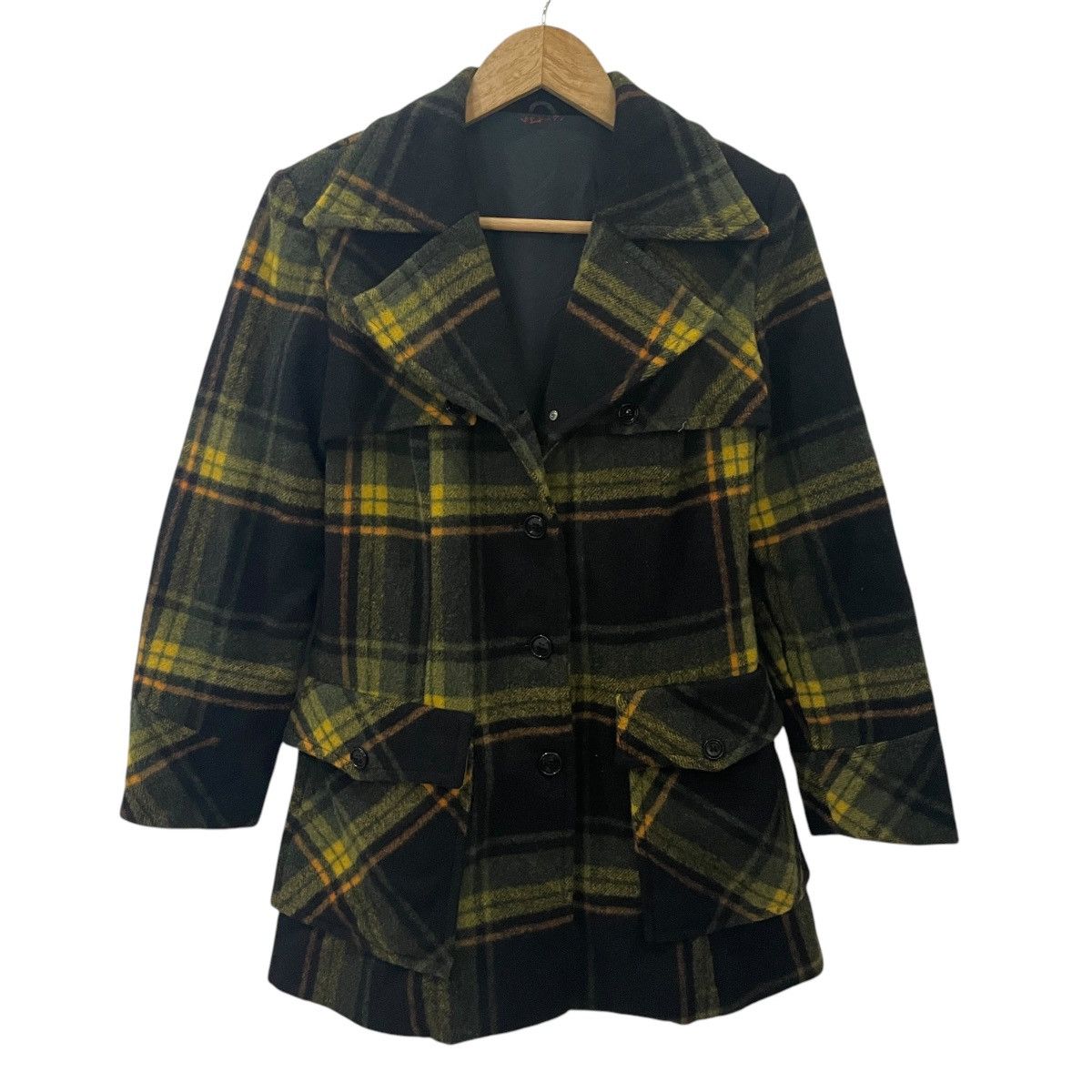 Japanese Brand Vintage Japanese Designer Coat Jacket Size M / US 6-8 / IT 42-44 - 1 Thumbnail