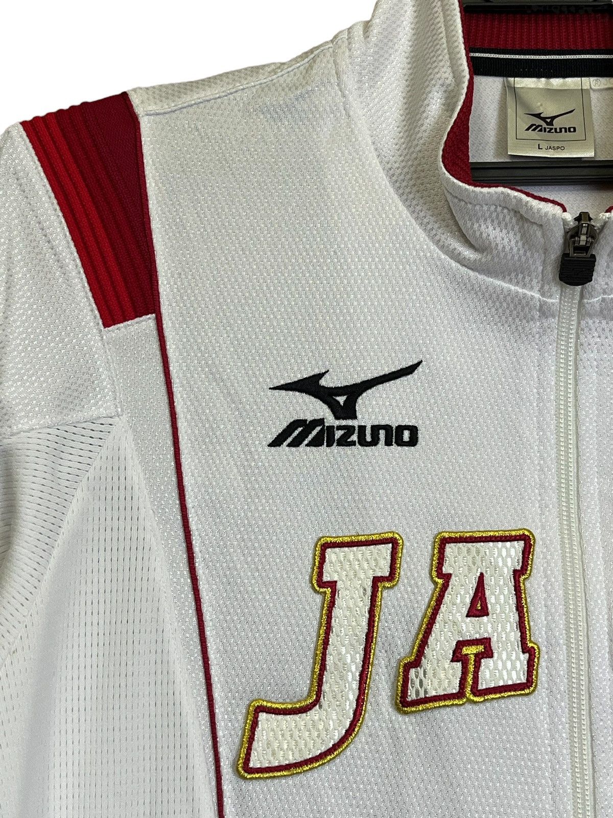 Mizuno RARE🔥MIZUNO JAPAN TEAM ISSUE FOR OLYMPIC BEIJING 2008 JACKET Size US L / EU 52-54 / 3 - 7 Thumbnail