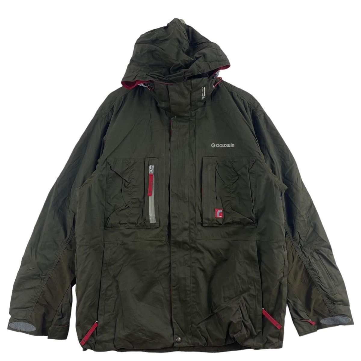Goldwin GOLDWIN Japanese Brand Embroidered Brand Multi Pockets Size US M / EU 48-50 / 2 - 1 Thumbnail