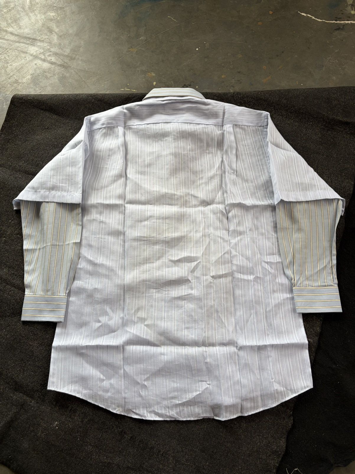 Balenciaga Balenciaga double layered stripe shirts Size US M / EU 48-50 / 2 - 3 Thumbnail