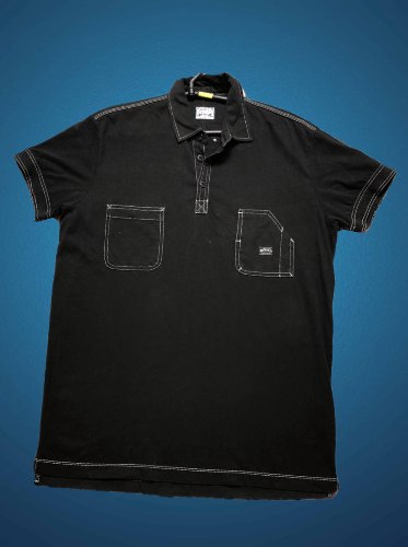 Diesel Vintage Diesel Y2K Streetwear Polo Size US XL / EU 56 / 4 - 1 Thumbnail