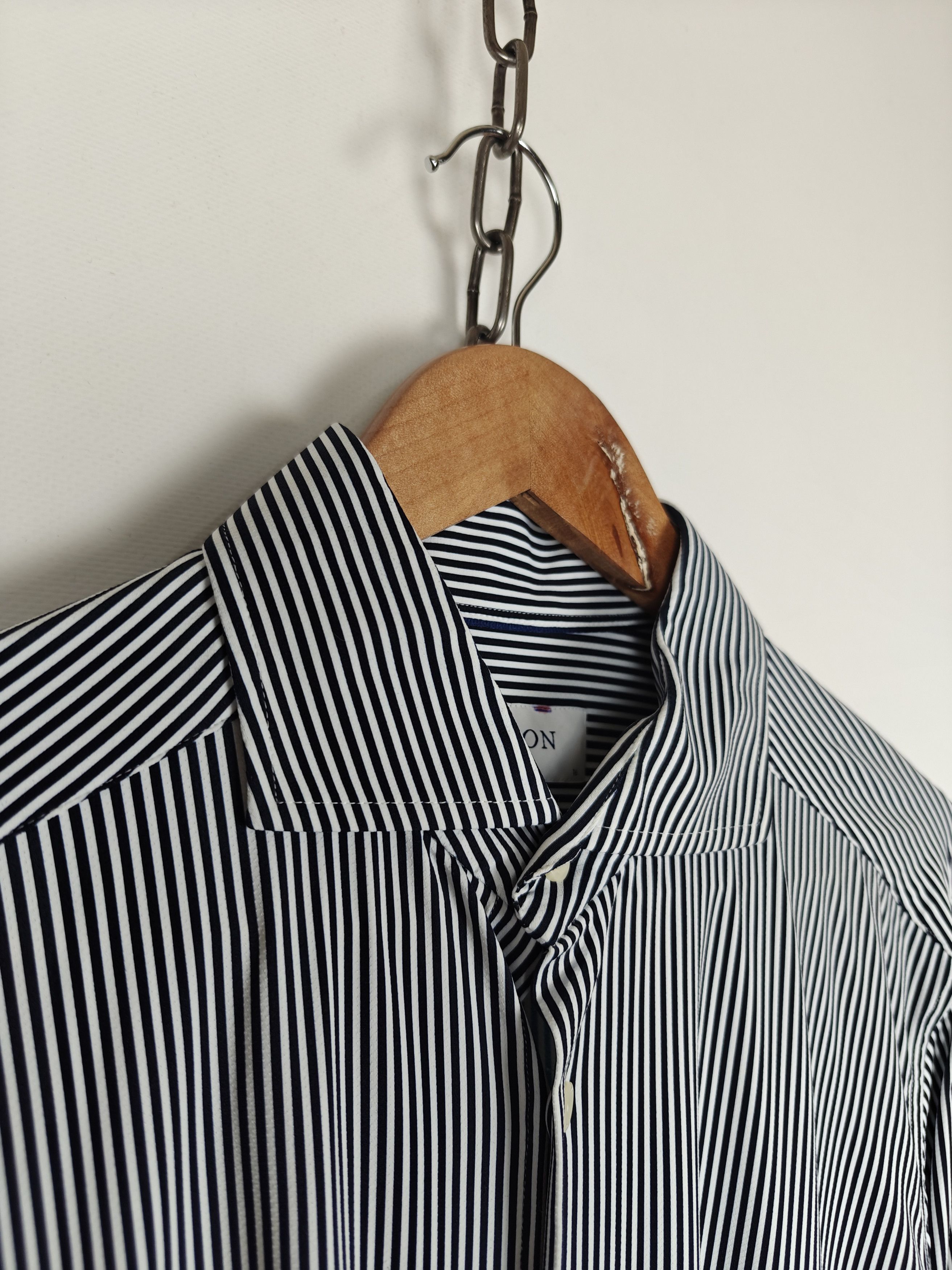 Eton Eton Striped Slim Shirt Stretched size L (41/16) Size US L / EU 52-54 / 3 - 7 Thumbnail