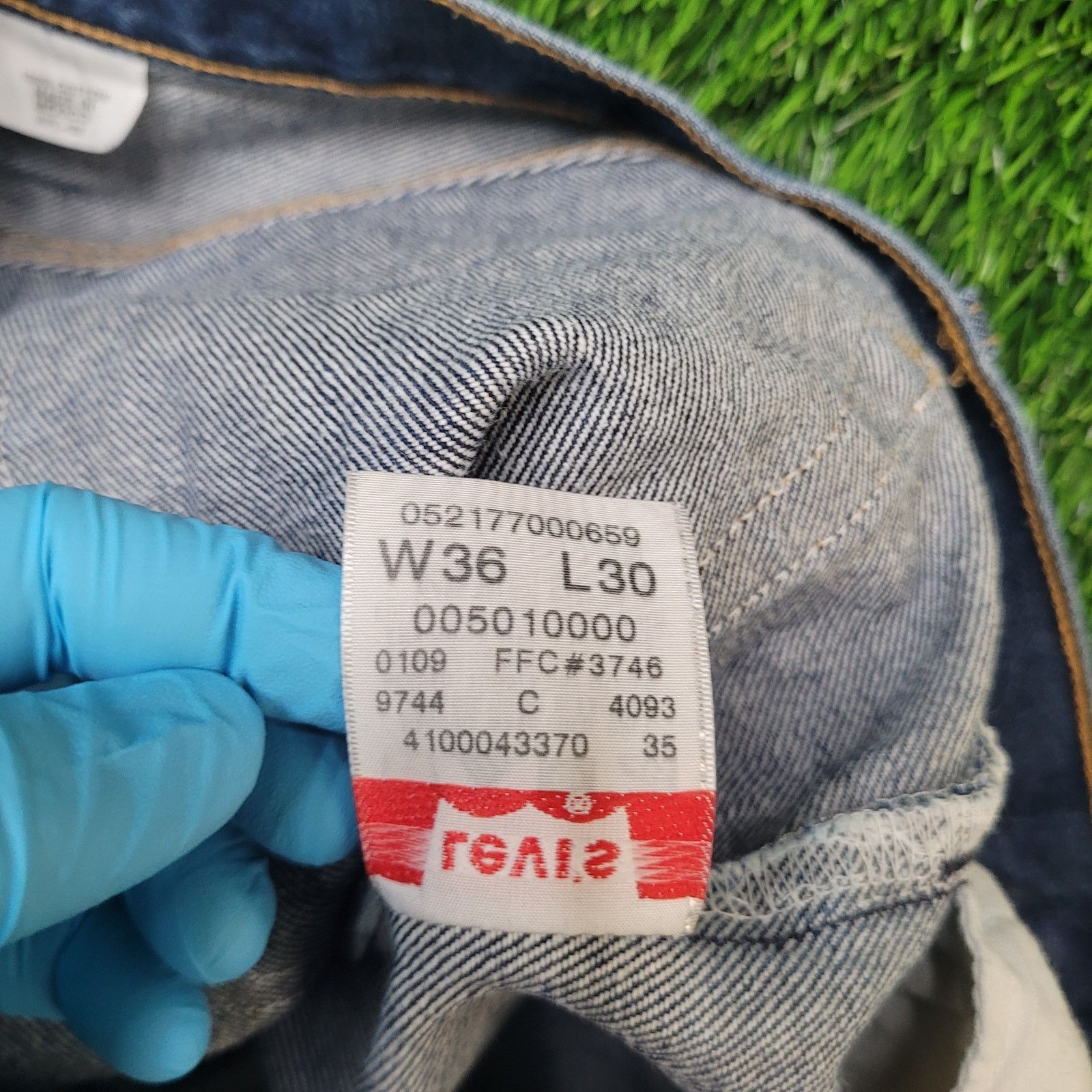 Levi's Levis 501 XX Straight Leg Jeans Waist 36 Inseam 28 Tag 36x30 Size US 36 / EU 52 - 11 Thumbnail