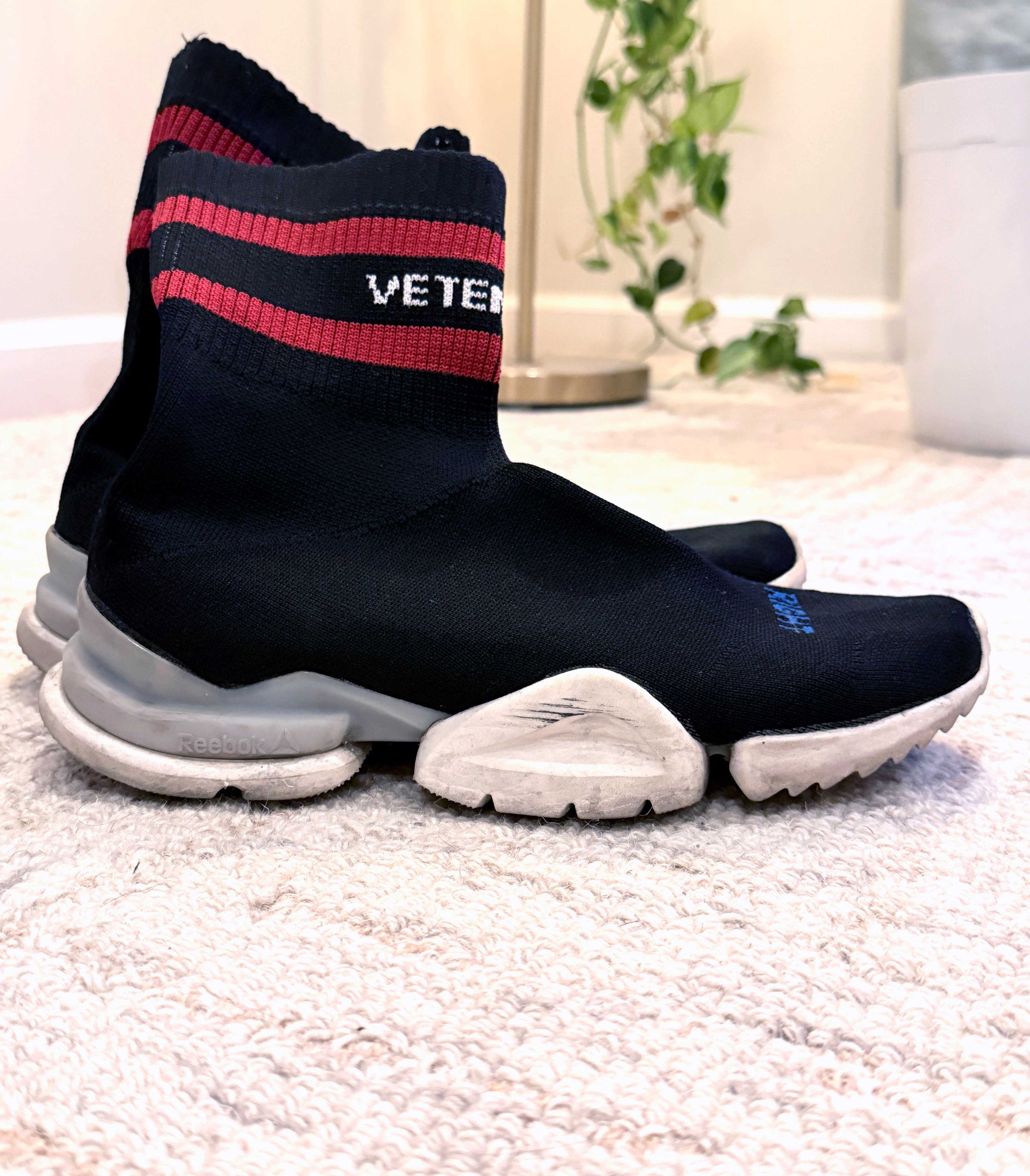 Reebok × Vetements Vetements x Reebok Sock Pump High Top CN3307 Size US 6.5 / EU 39-40 - 1 Thumbnail