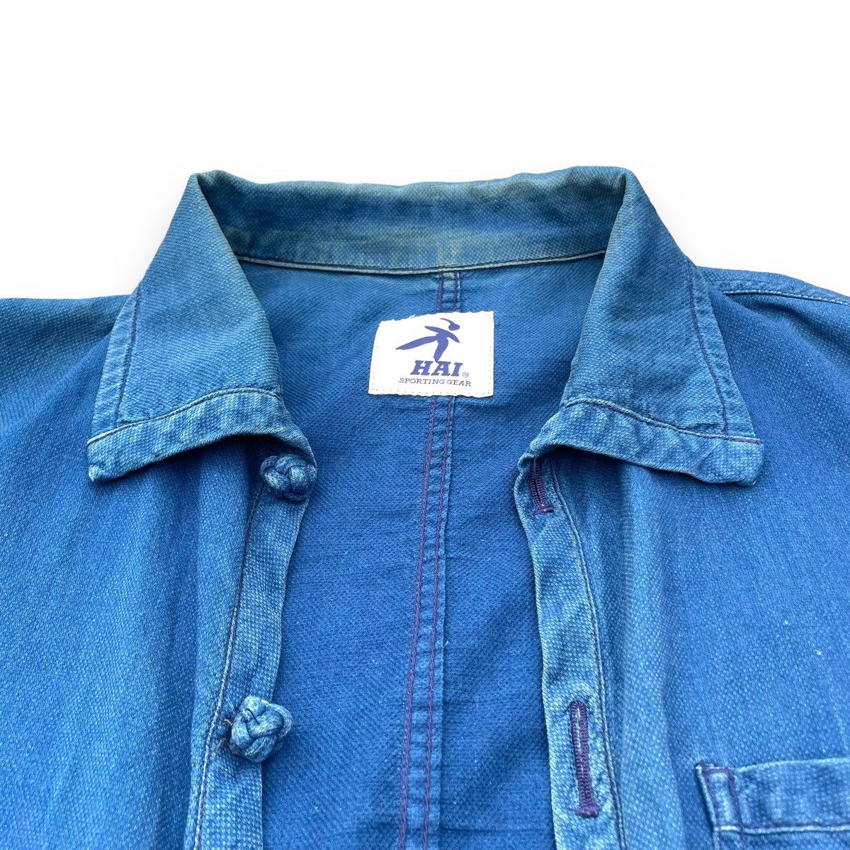 Issey Miyake 🇯🇵 HAI SPORTING GEAR DENIM LIGHT JACKET Size US M / EU 48-50 / 2 - 6 Thumbnail
