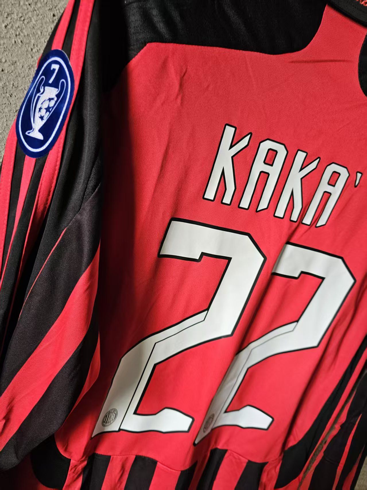 Other Vintage AC Milan #22 Kaka Jersey Longsleeve Size US L / EU 52-54 / 3 - 3 Thumbnail