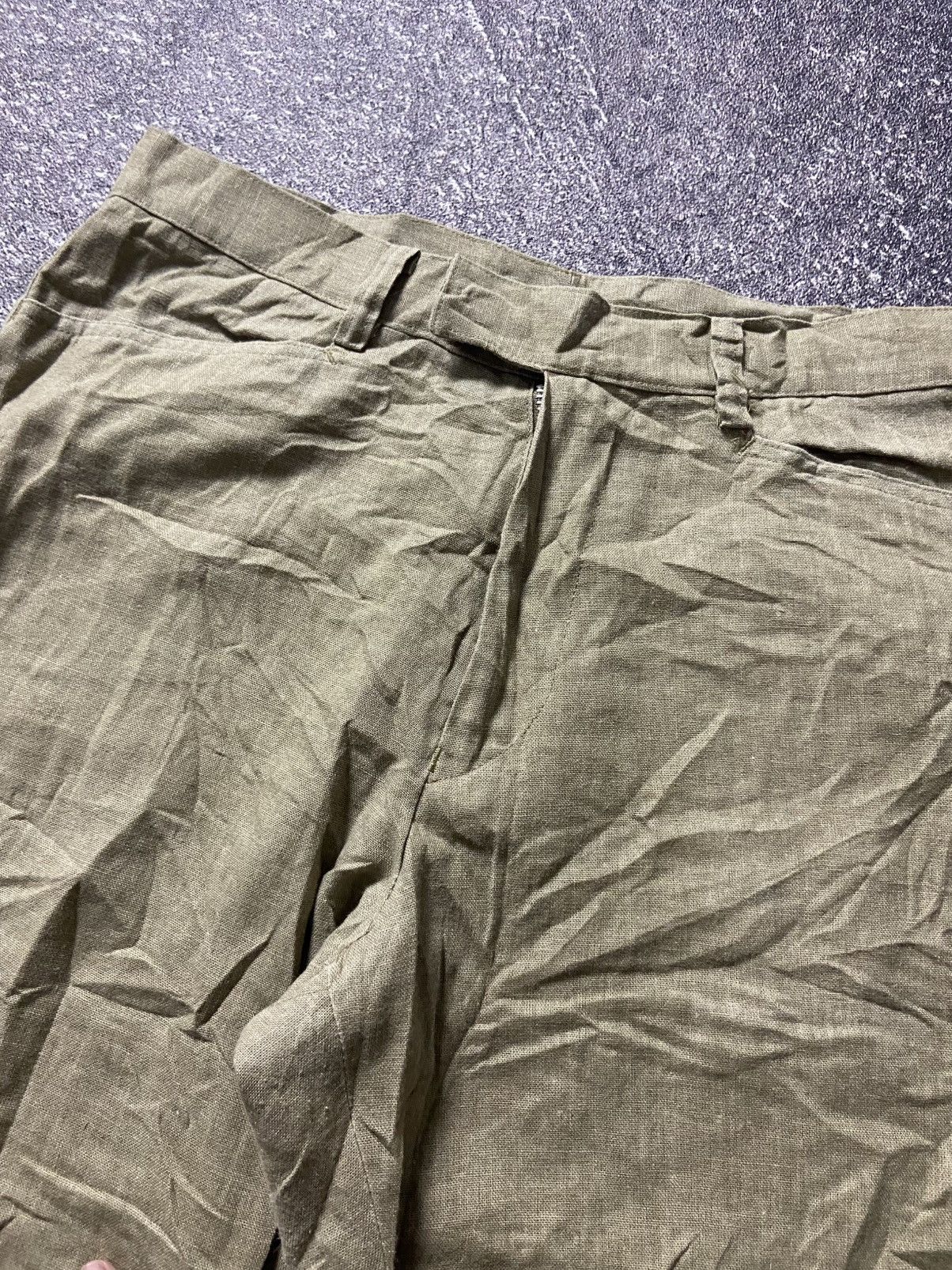 Tornado Mart Tornado mart linen flared pants Size US 28 / EU 44 - 2 Thumbnail
