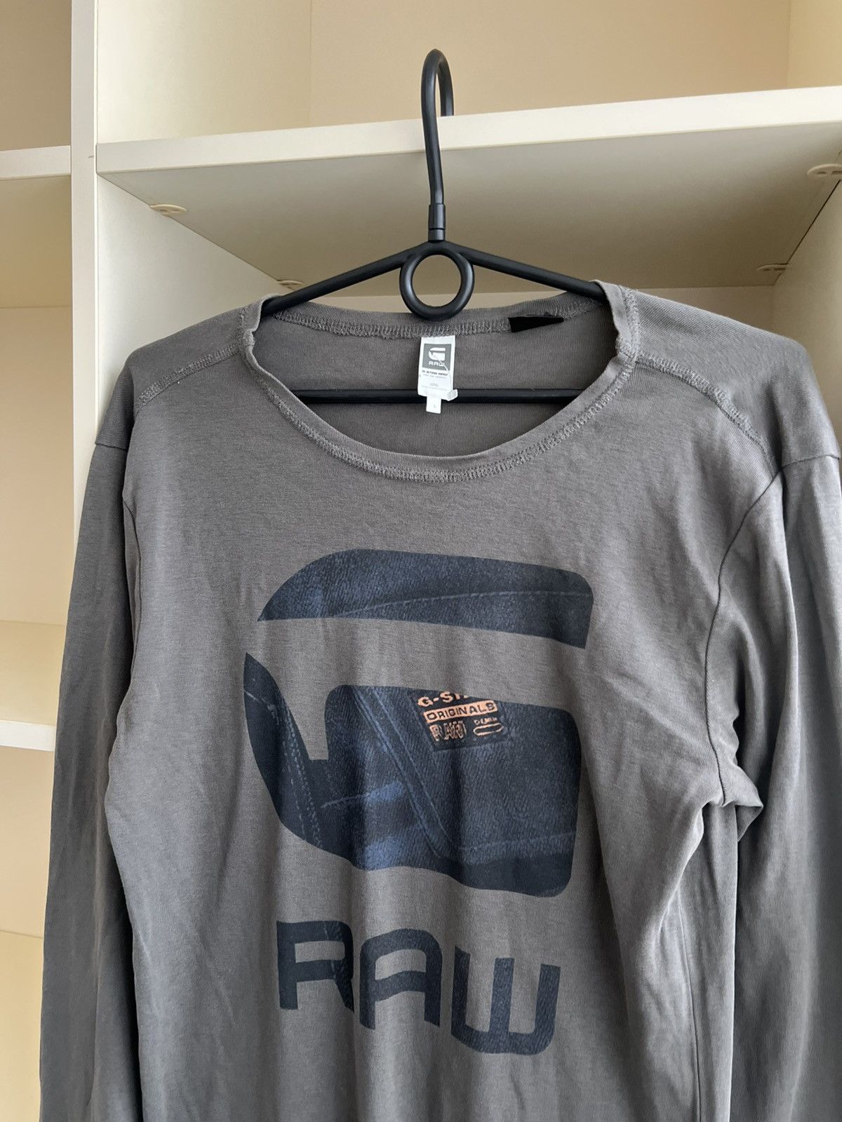 G-Star Vintage G Star Raw Long Sleeve Tee Size US L / EU 52-54 / 3 - 7 Thumbnail