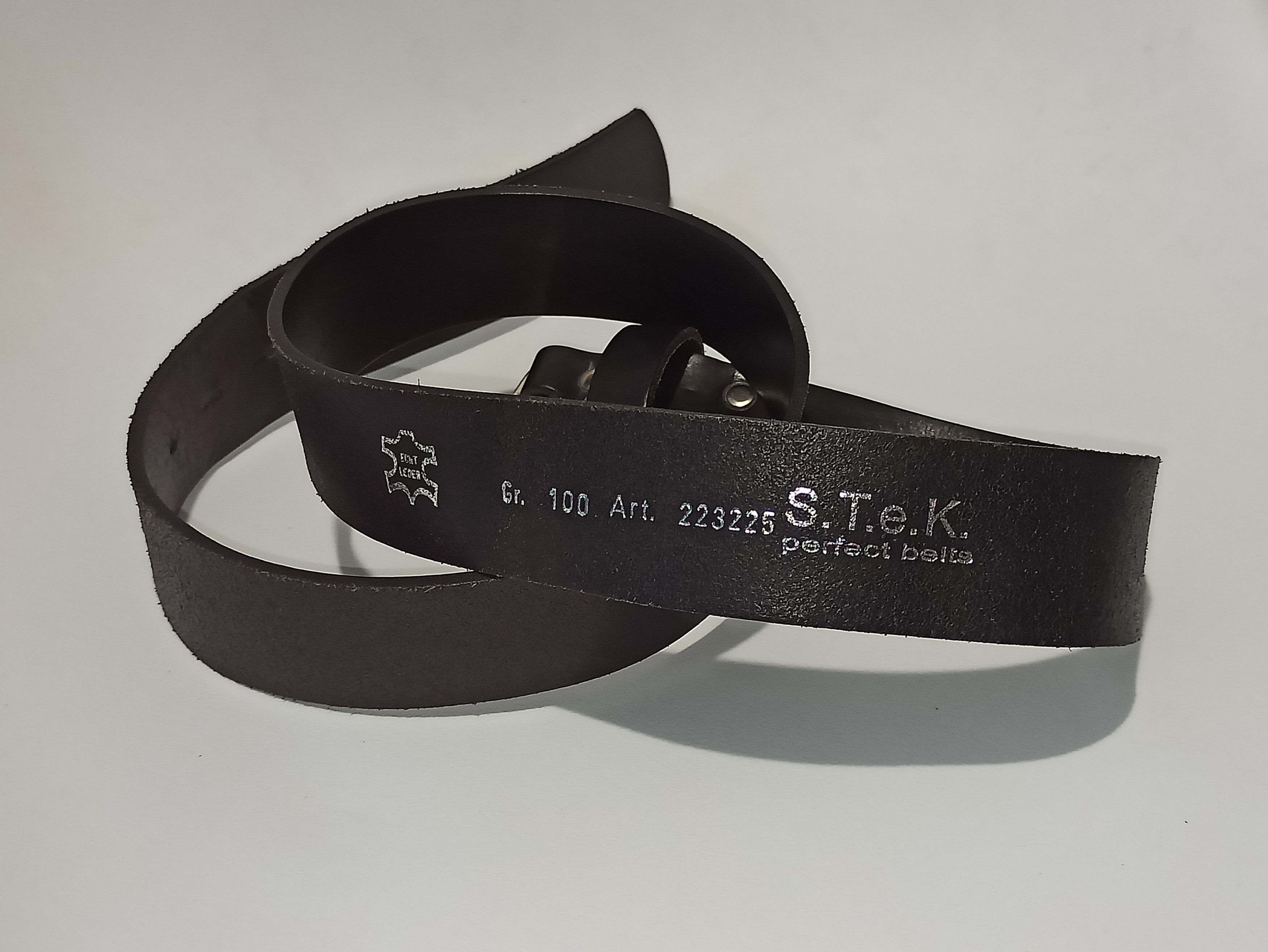 Designer STeK Leather belt Size ONE SIZE - 3 Thumbnail