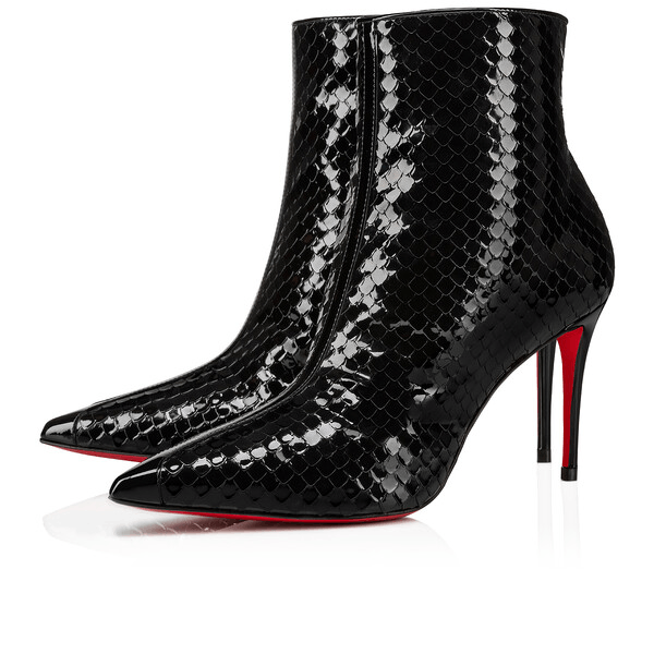 Christian Louboutin o1s1wg110125 85mm Leather Boots in Black Size US 5 / IT 35 - 1 Preview