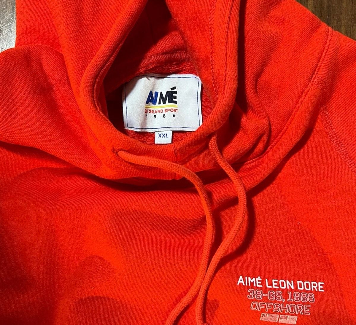 Aime Leon Dore Aime Leon Dore ALD 38-GS Offshore Technohull 1986 Hoodie XXL Size US XXL / EU 58 / 5 - 5 Thumbnail