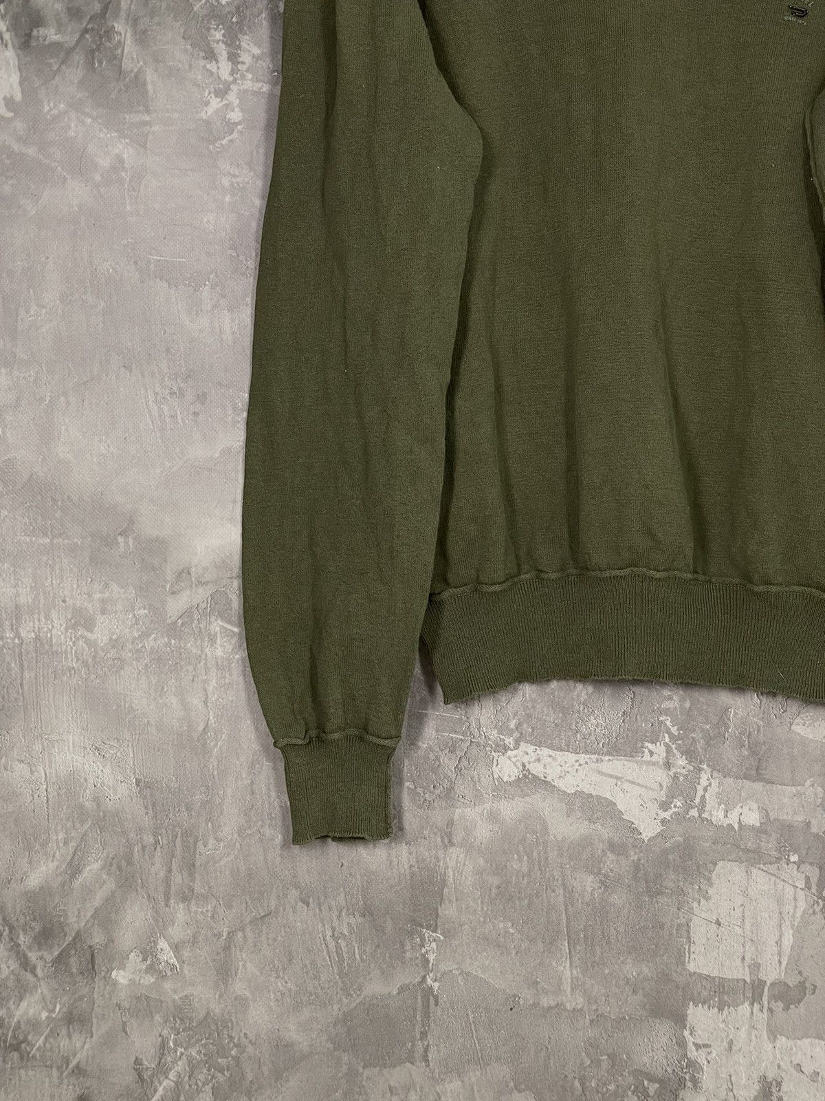 Diesel × Japanese Brand Diesel Vintage Archival Japanese Style Army Reverse Sweater Size L / US 10 / IT 46 - 5 Thumbnail