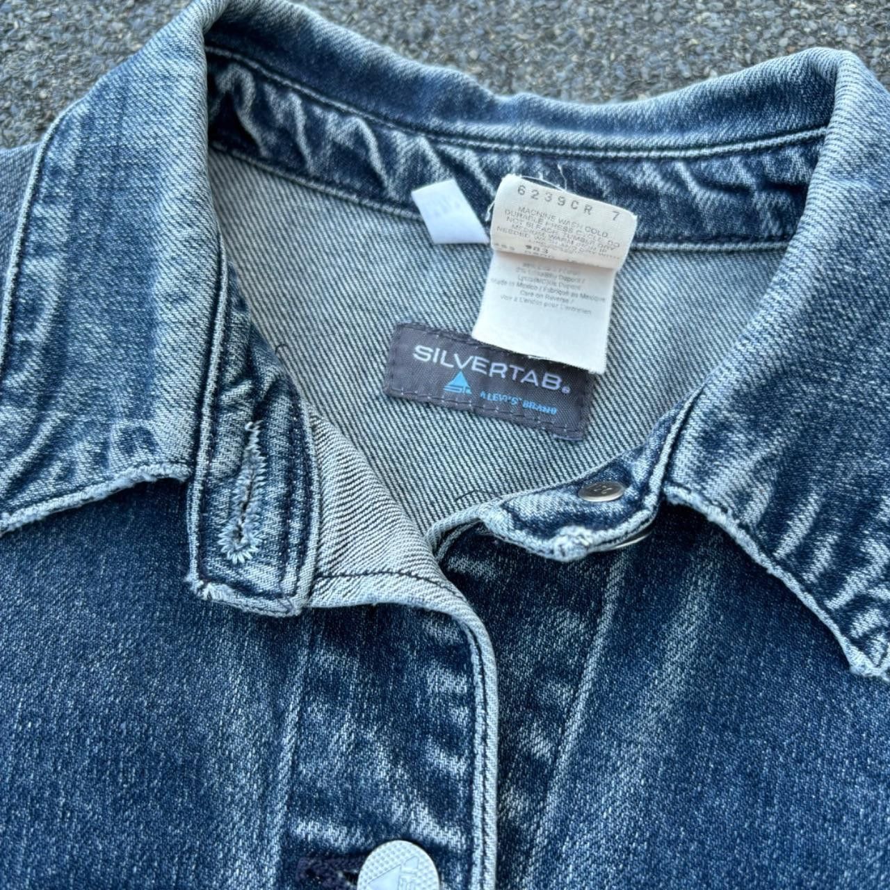 Japanese Brand × Levi's × Vintage Levi’s Silver Tab denim jacket Size M / US 6-8 / IT 42-44 - 5 Thumbnail