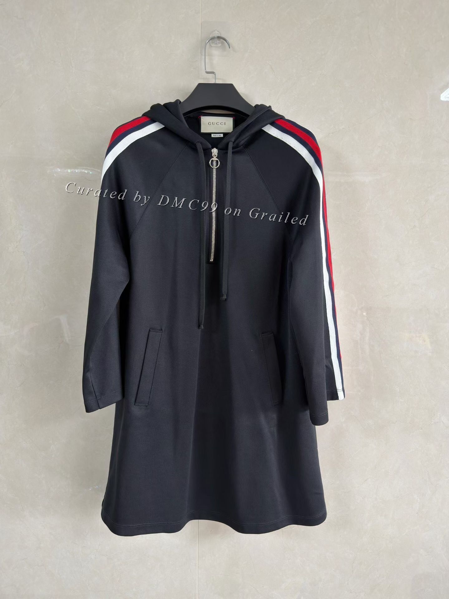 Gucci Gucci Side Stripe Hooded Dress Size XS / US 0-2 / IT 36-38 - 1 Thumbnail