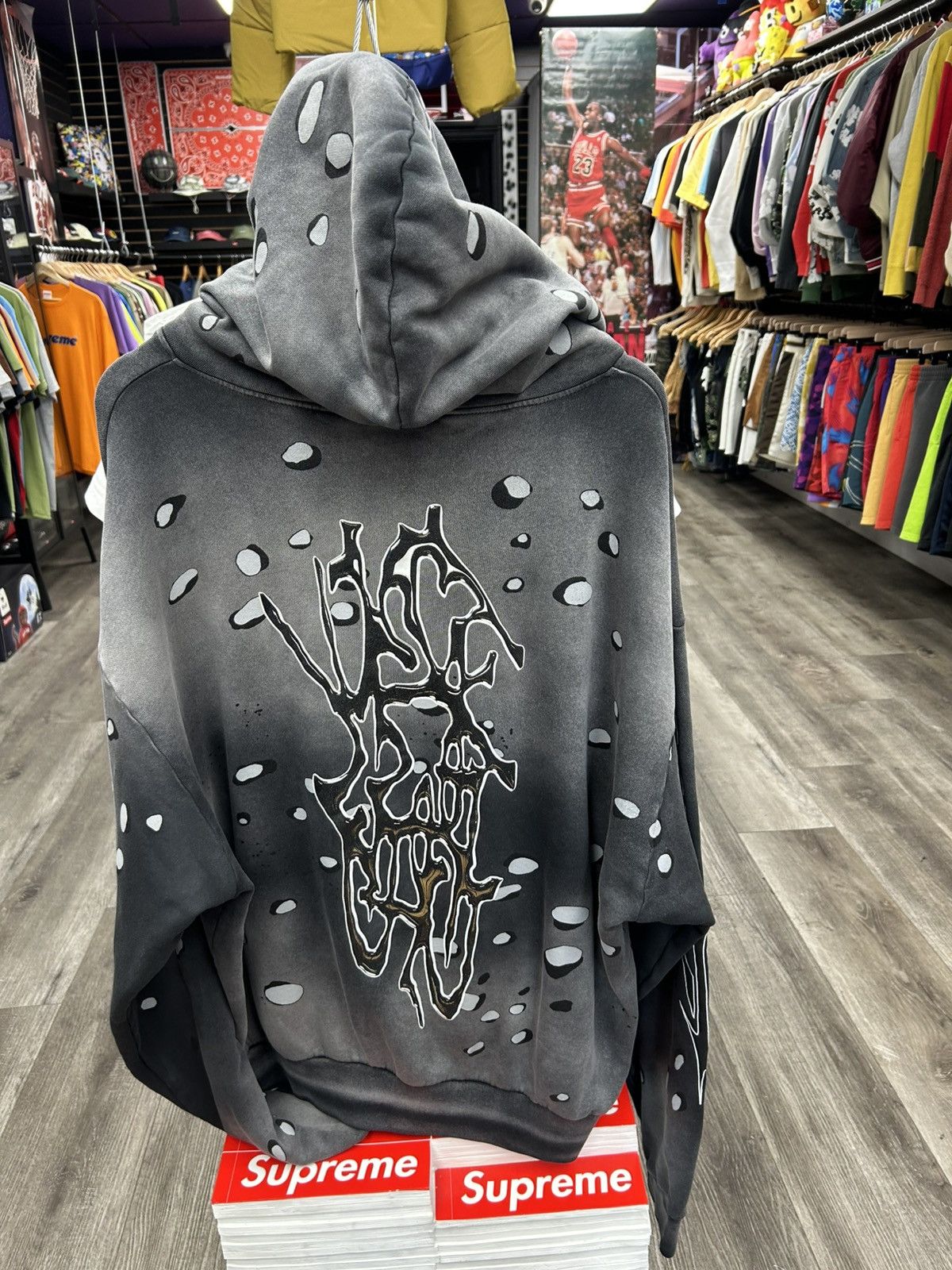 HELLSTAR Hellstar No Guts No Glory! Hoodie Size US M / EU 48-50 / 2 - 2 Thumbnail