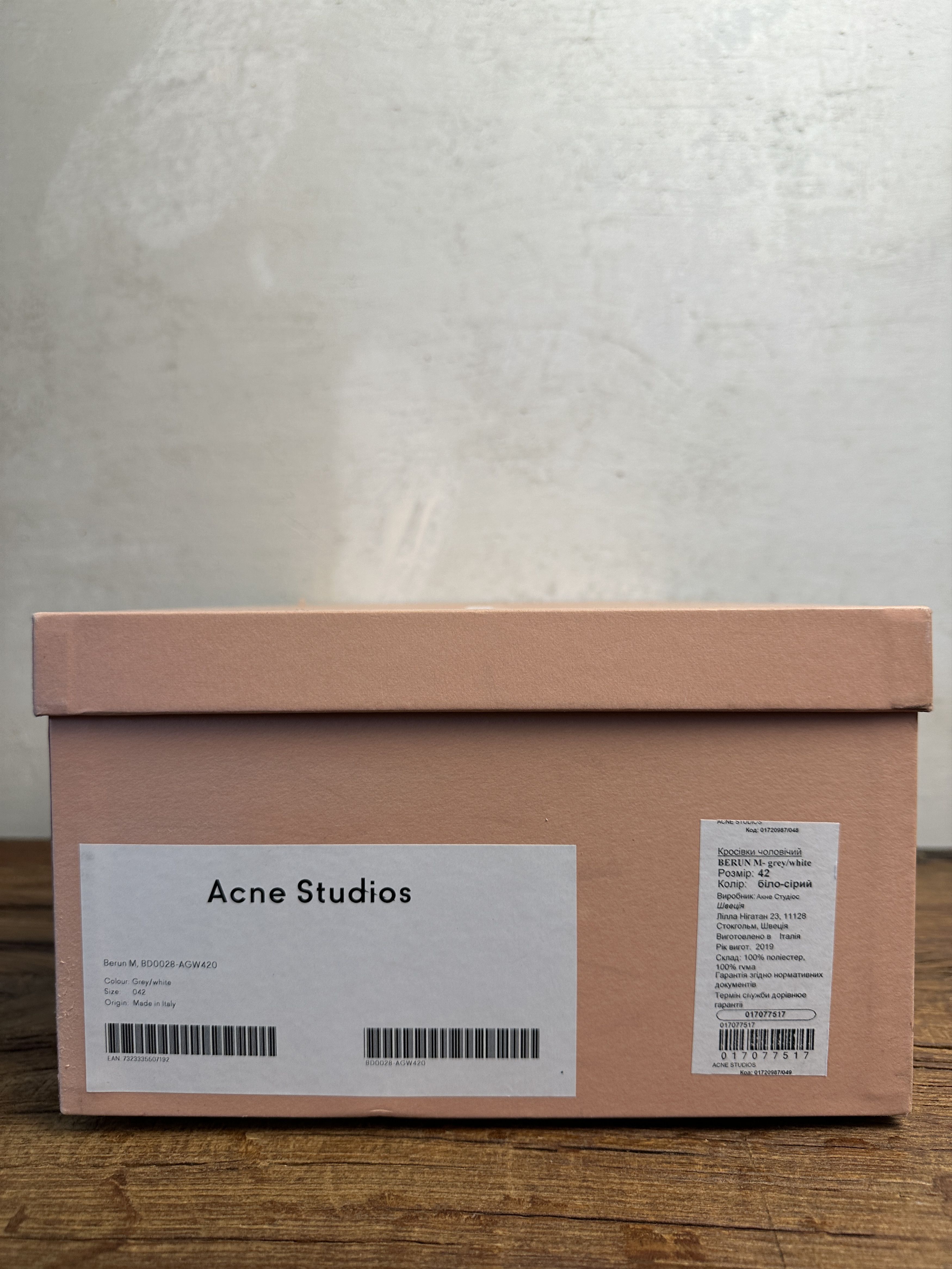Acne Studios Acne Studios Berun M Sneakers Size US 9 / EU 42 - 3 Thumbnail