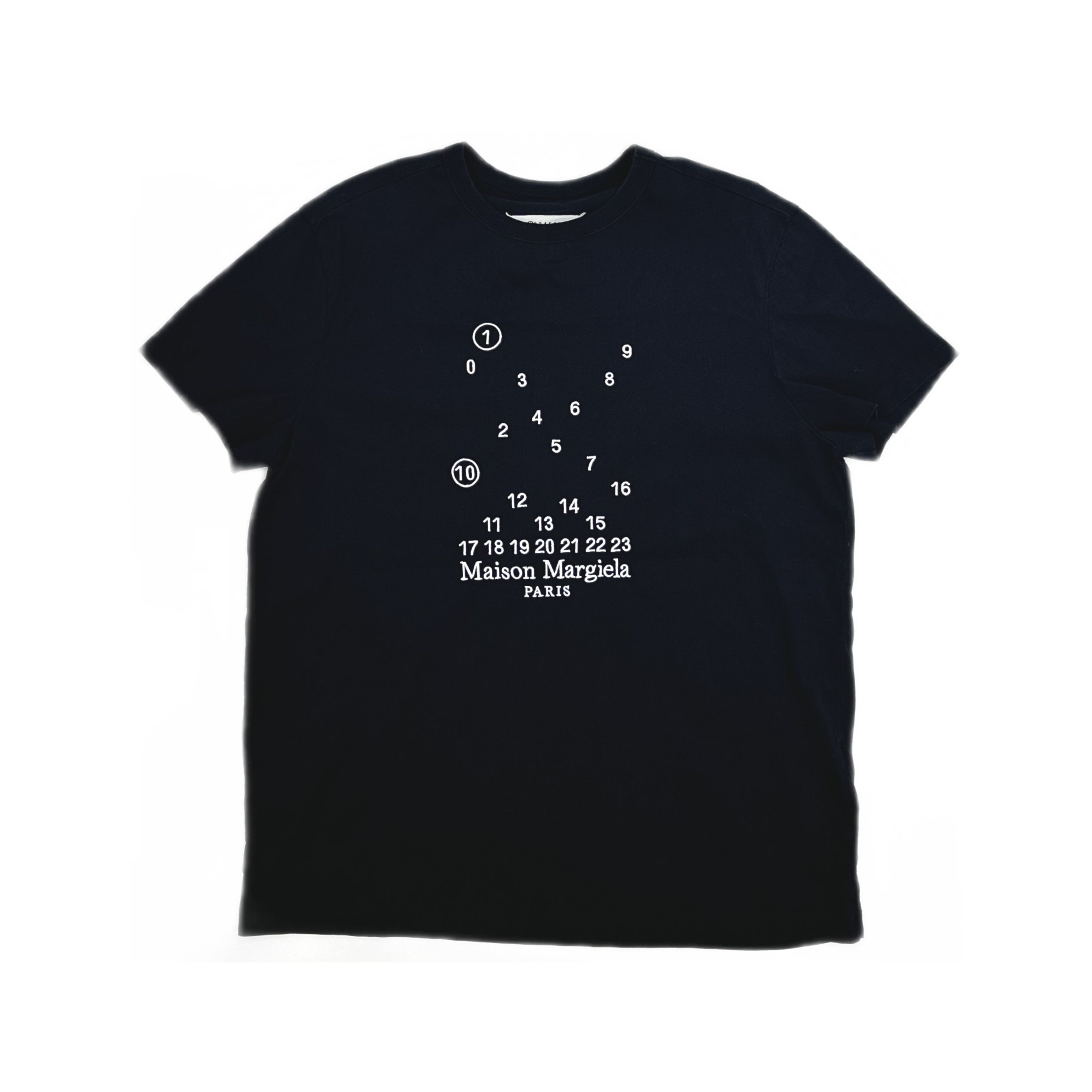 Maison Margiela Maison Margiela Numbers Logo T-Shirt Size S Size US S / EU 44-46 / 1 - 1 Thumbnail