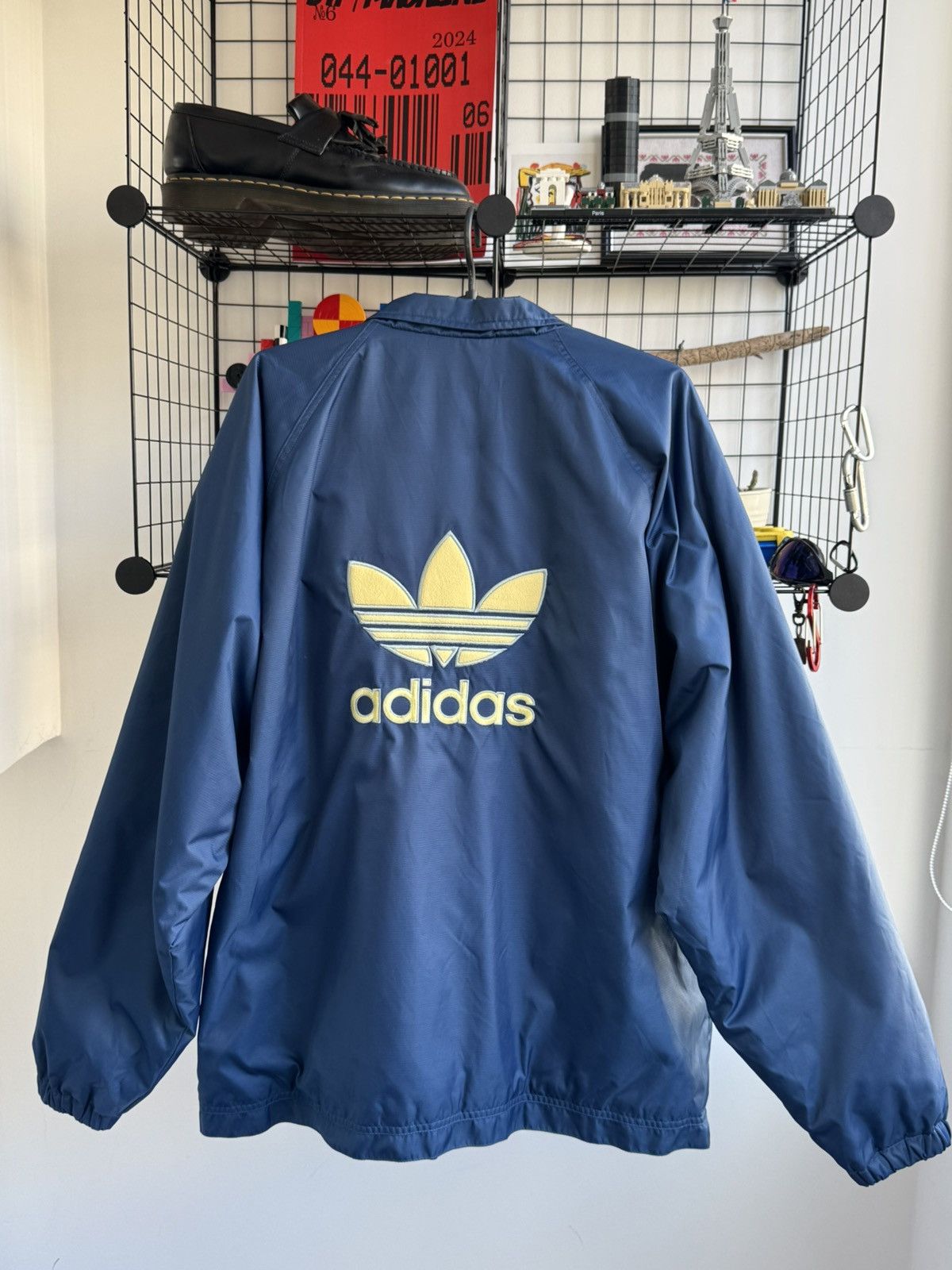Adidas Vintage 80s Adidas Oversize Jacket Size US XL / EU 56 / 4 - 1 Thumbnail