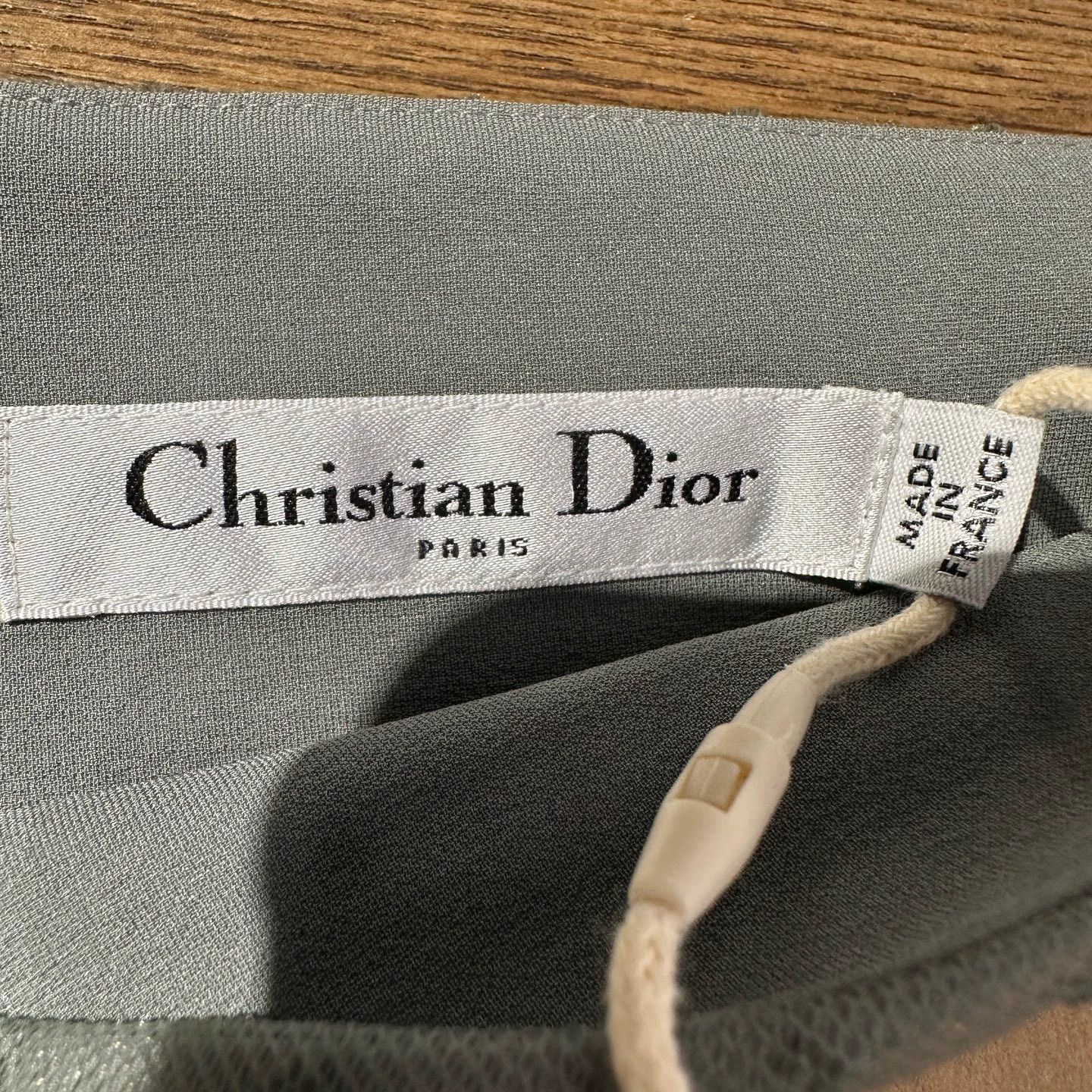 Christian Dior Monsieur CHRISTIAN DIOR Polka Dot Silk Tulle DressFR36 No Tags Size XS / US 0-2 / IT 36-38 - 3 Thumbnail
