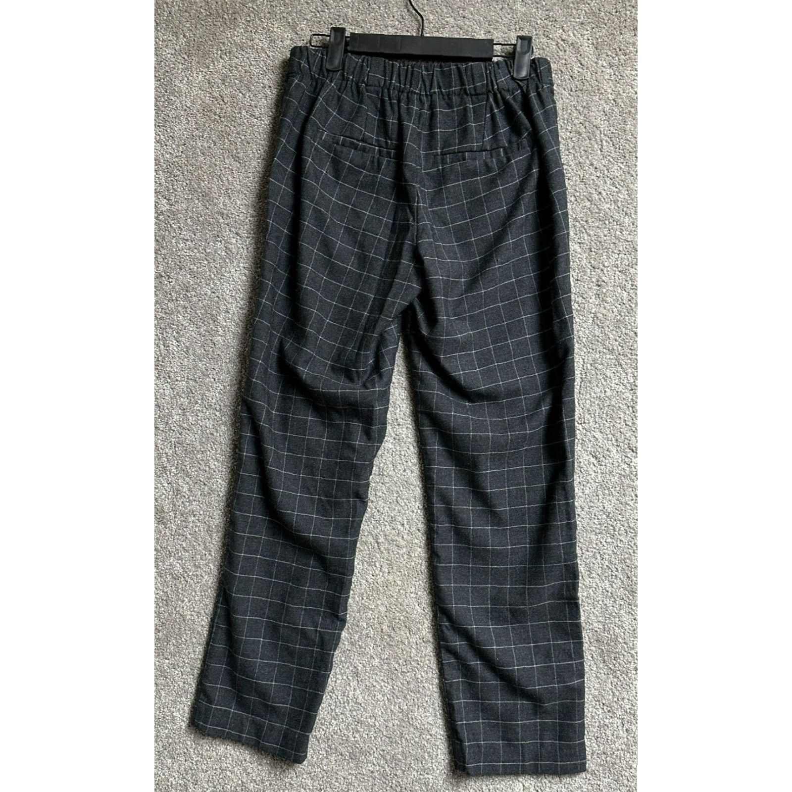 Old Navy Old Navy Pants Petite Size 2 Office Academia Preppy Plaid Windowpane Check Dress Pants Straight Leg Womens Size 26" / US 2 / IT 38 - 2 Thumbnail